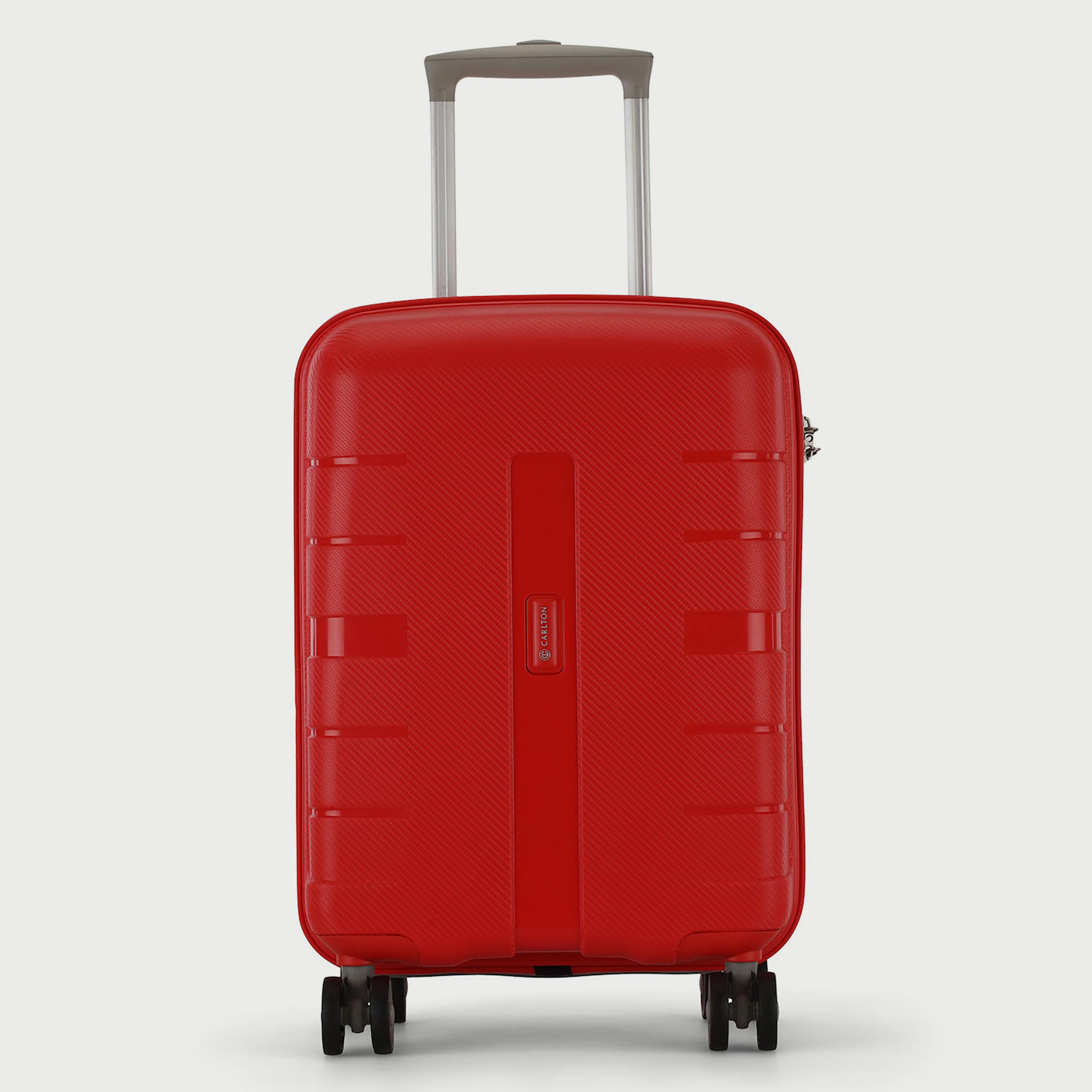 حقيبة ترولي بعجلات صلبة مخططة من كارلتون بمقبض قابل للسحب-travel-luggagesandbags-luggage-image-1