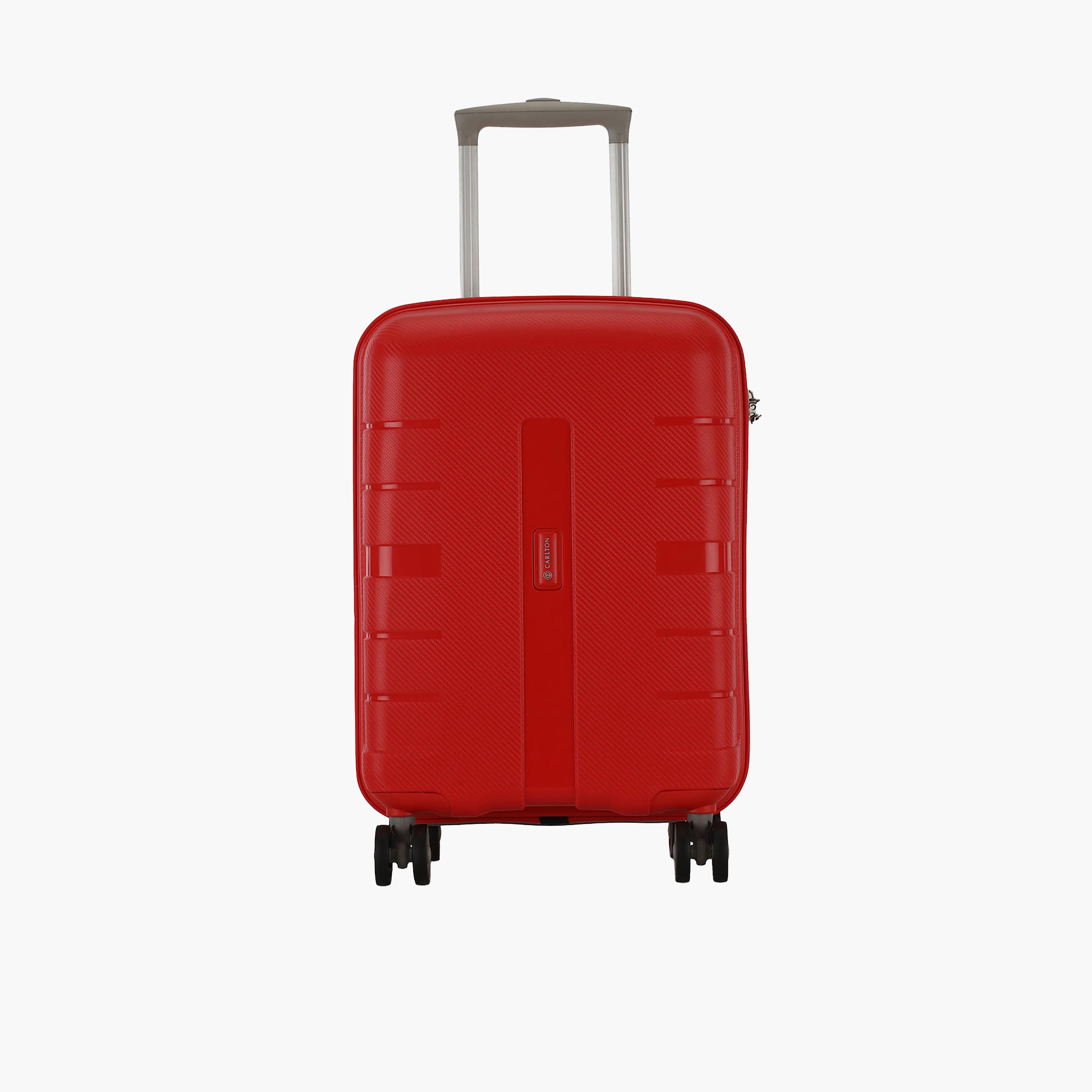 Carlton Striped 67 CM Medium Check-In Hardcase Trolley Bag with Retractable Handle-travel-luggagesandbags-luggage-image-1