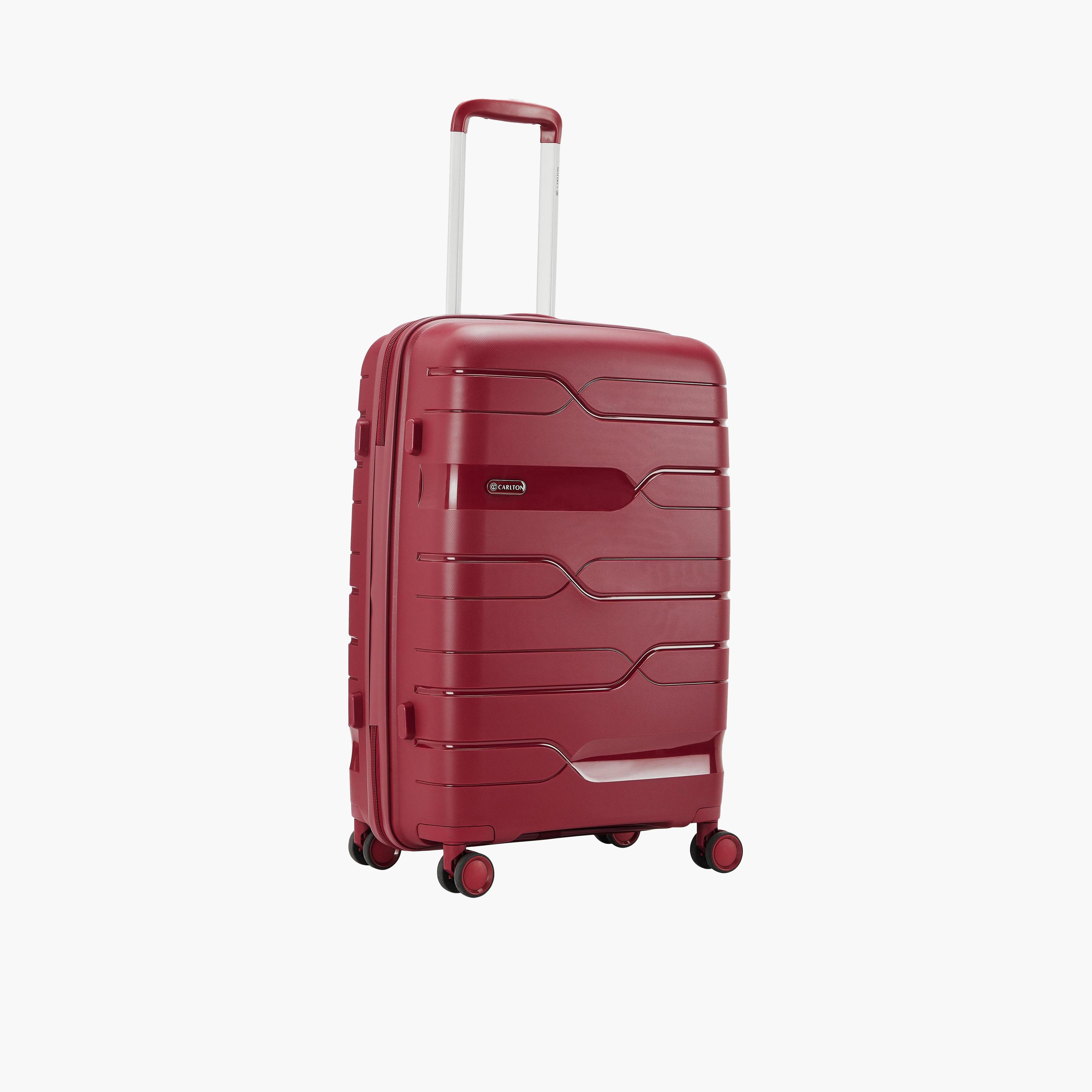 حقيبة ترولي بعجلات صلبة مخططة من كارلتون بمقبض قابل للسحب-travel-luggagesandbags-luggage-image-6
