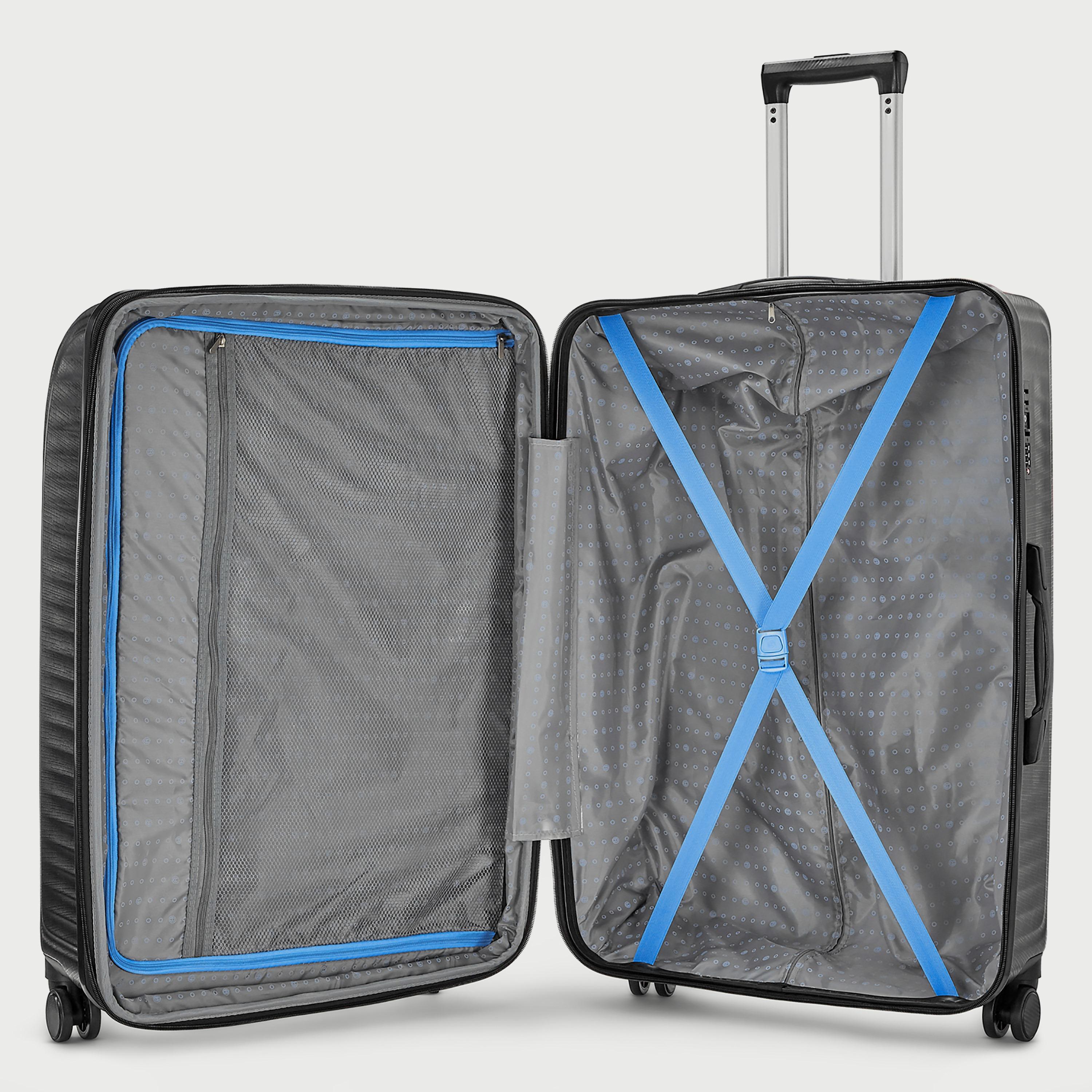 Carlton 79 CM Large Check-InTextured Hardcase Trolley Bag with Retractable Handle-travel-luggagesandbags-luggage-image-3