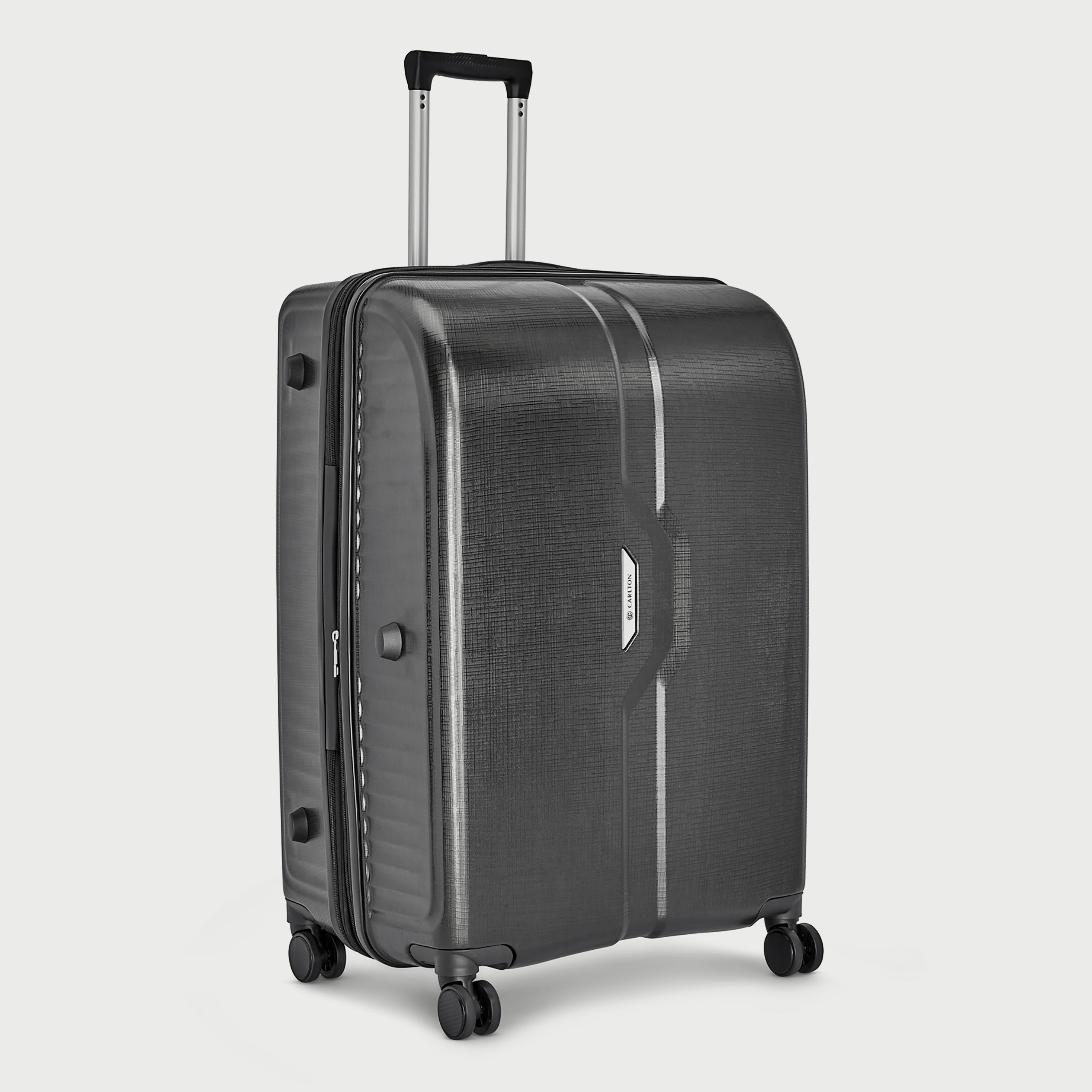 Carlton 79 CM Large Check-InTextured Hardcase Trolley Bag with Retractable Handle-travel-luggagesandbags-luggage-image-4