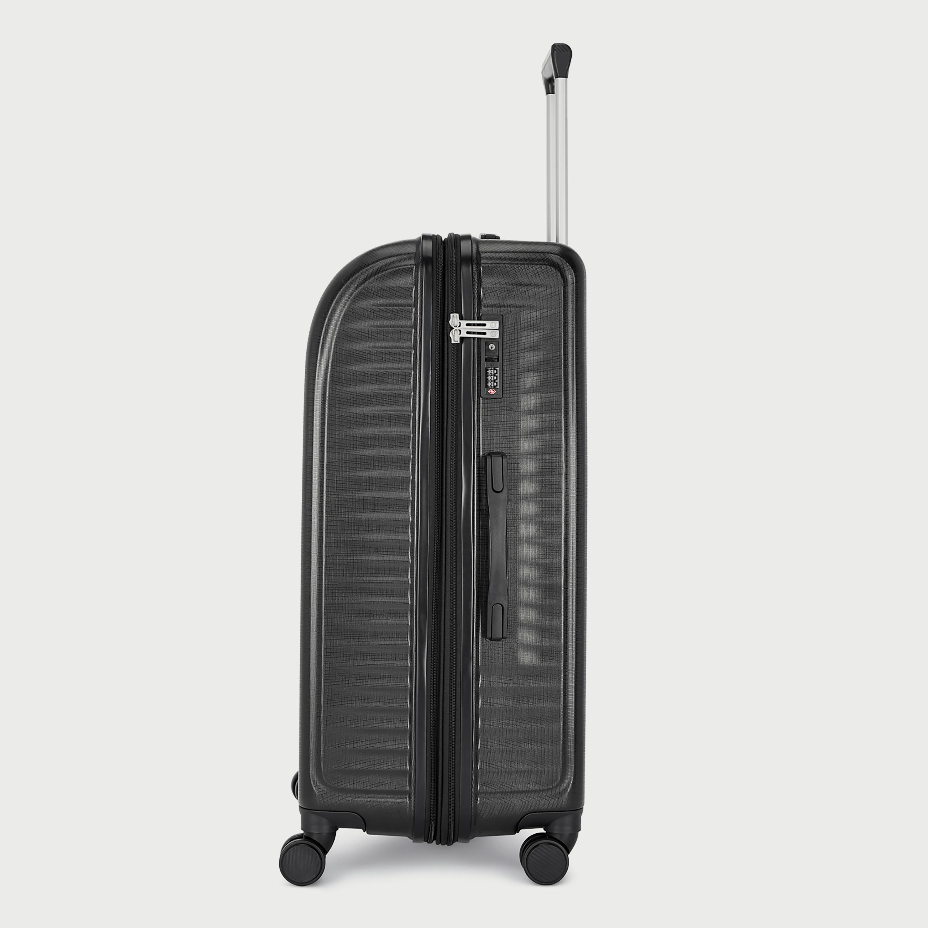 Carlton 79 CM Large Check-InTextured Hardcase Trolley Bag with Retractable Handle-travel-luggagesandbags-luggage-image-5