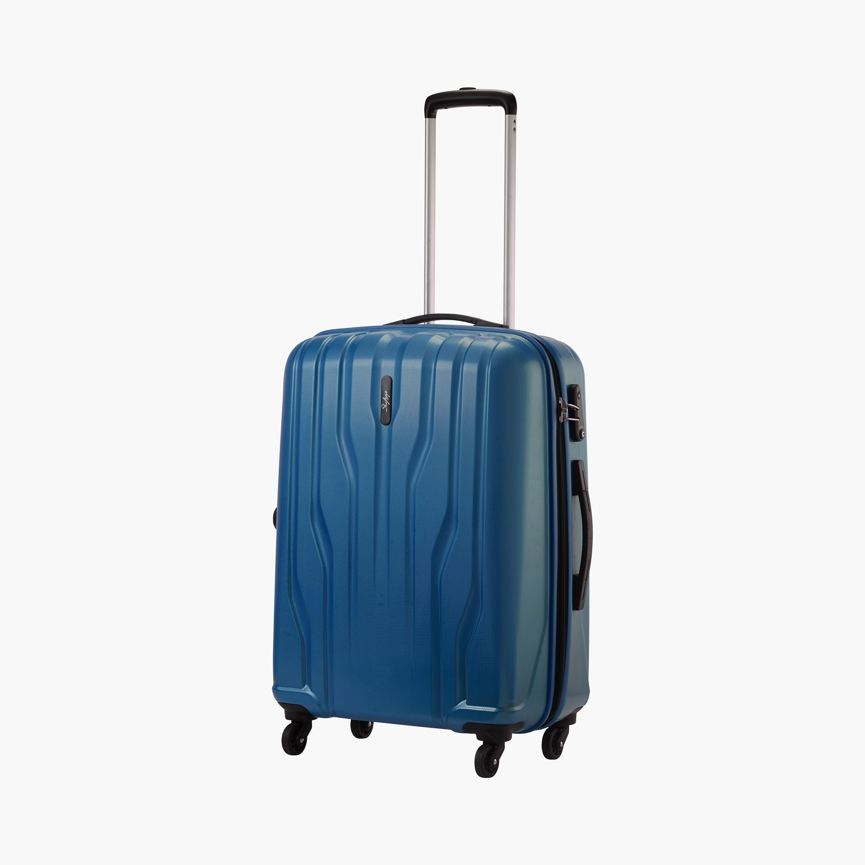 Skybags 57 CM Cabin Textured Hardcase Trolley Bag with Retractable Handle-travel-luggagesandbags-luggage-image-3
