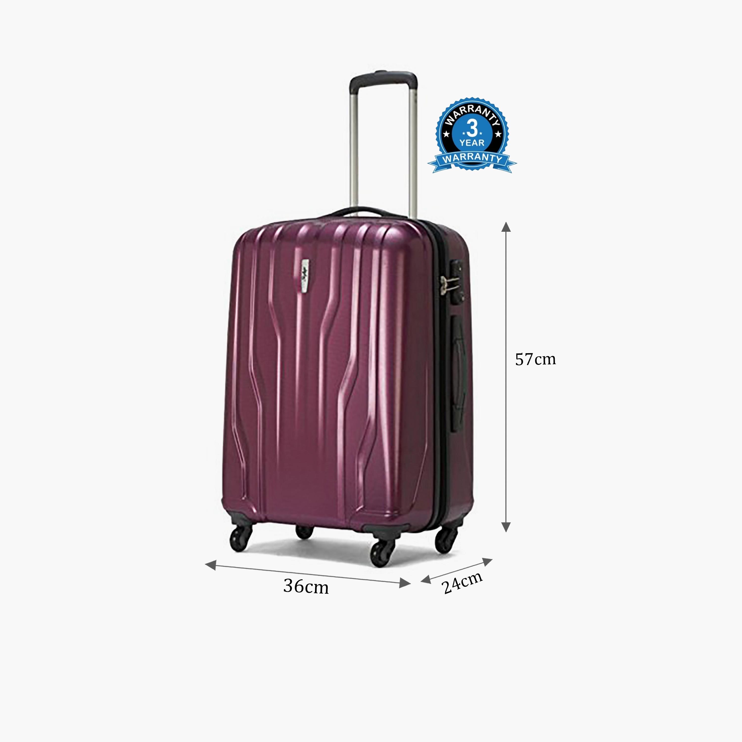 Skybags 57 CM Cabin Textured Hardcase Trolley Bag with Retractable Handle-travel-luggagesandbags-luggage-image-2