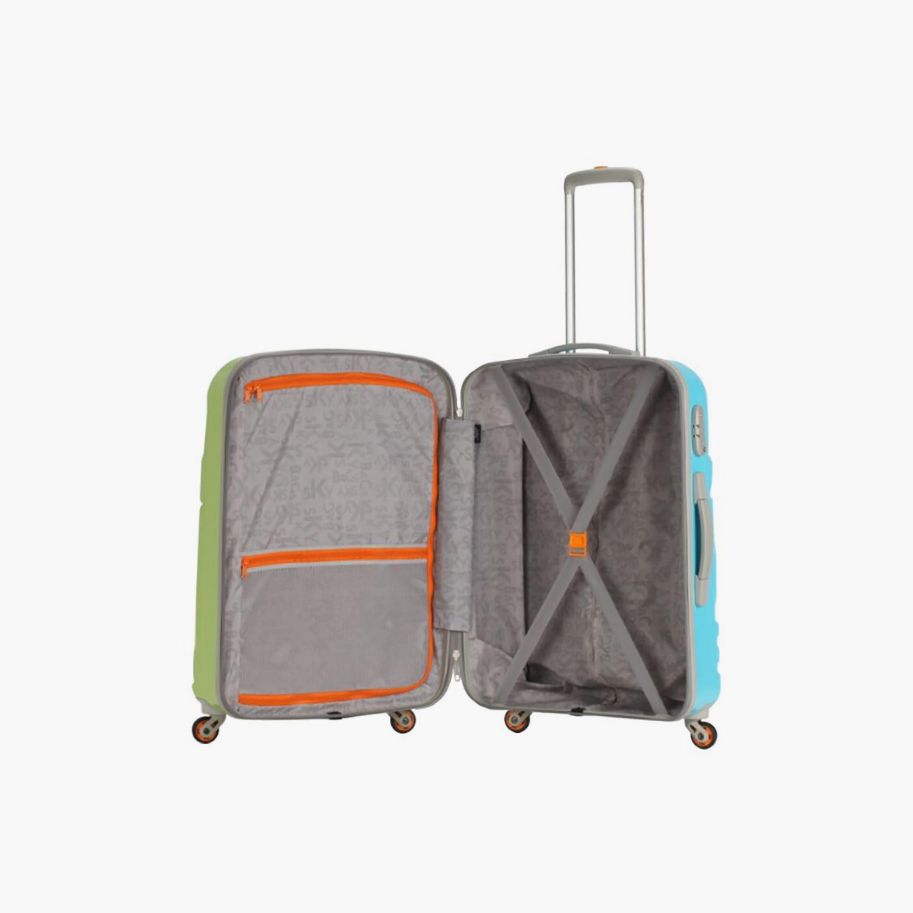 Skybags 57 CM Cabin Textured Hardcase Trolley Bag with Retractable Handle-travel-luggagesandbags-luggage-image-5
