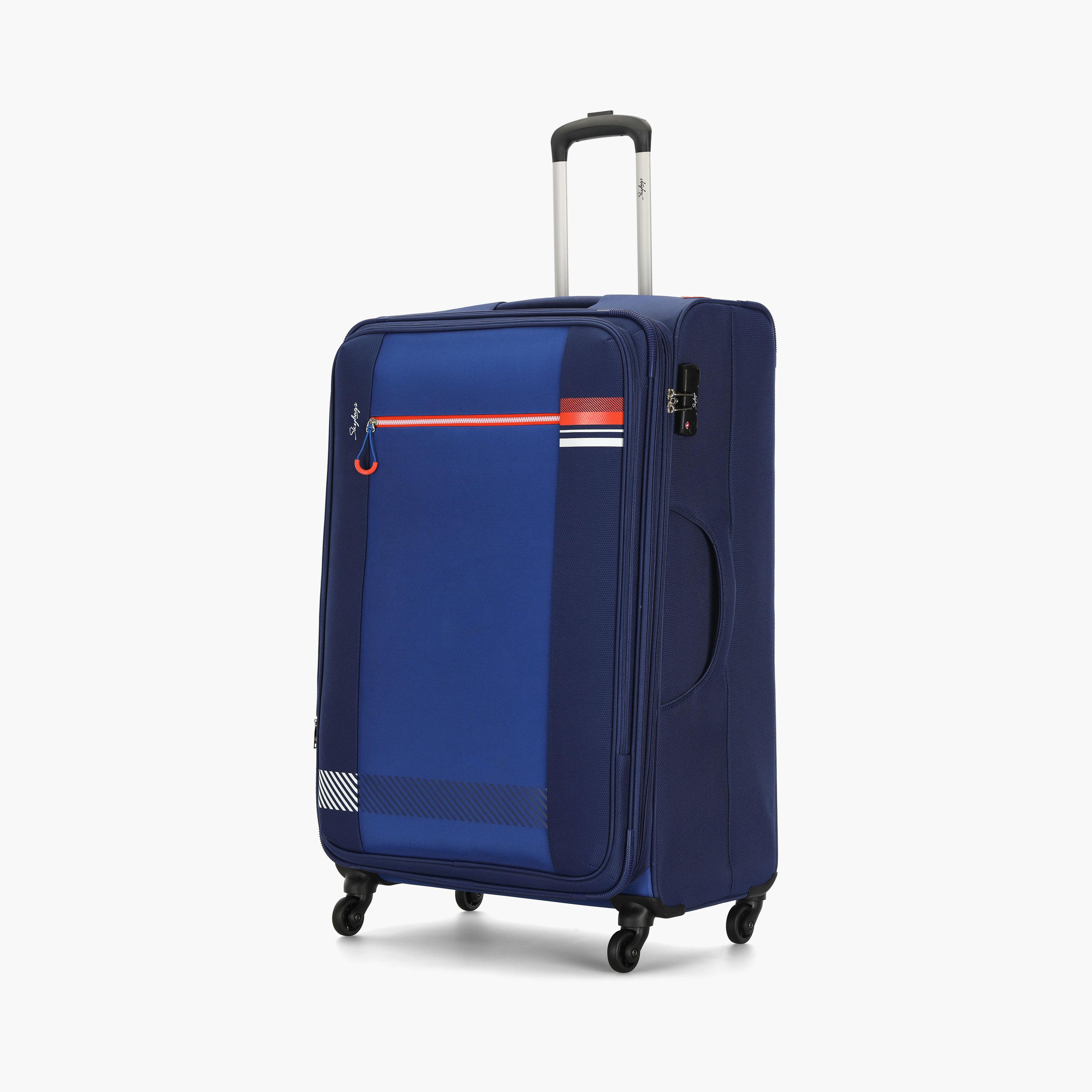 Skybags 58 CM Cabin Softcase Trolley Bag with Retractable Handle-travel-luggagesandbags-luggage-image-2
