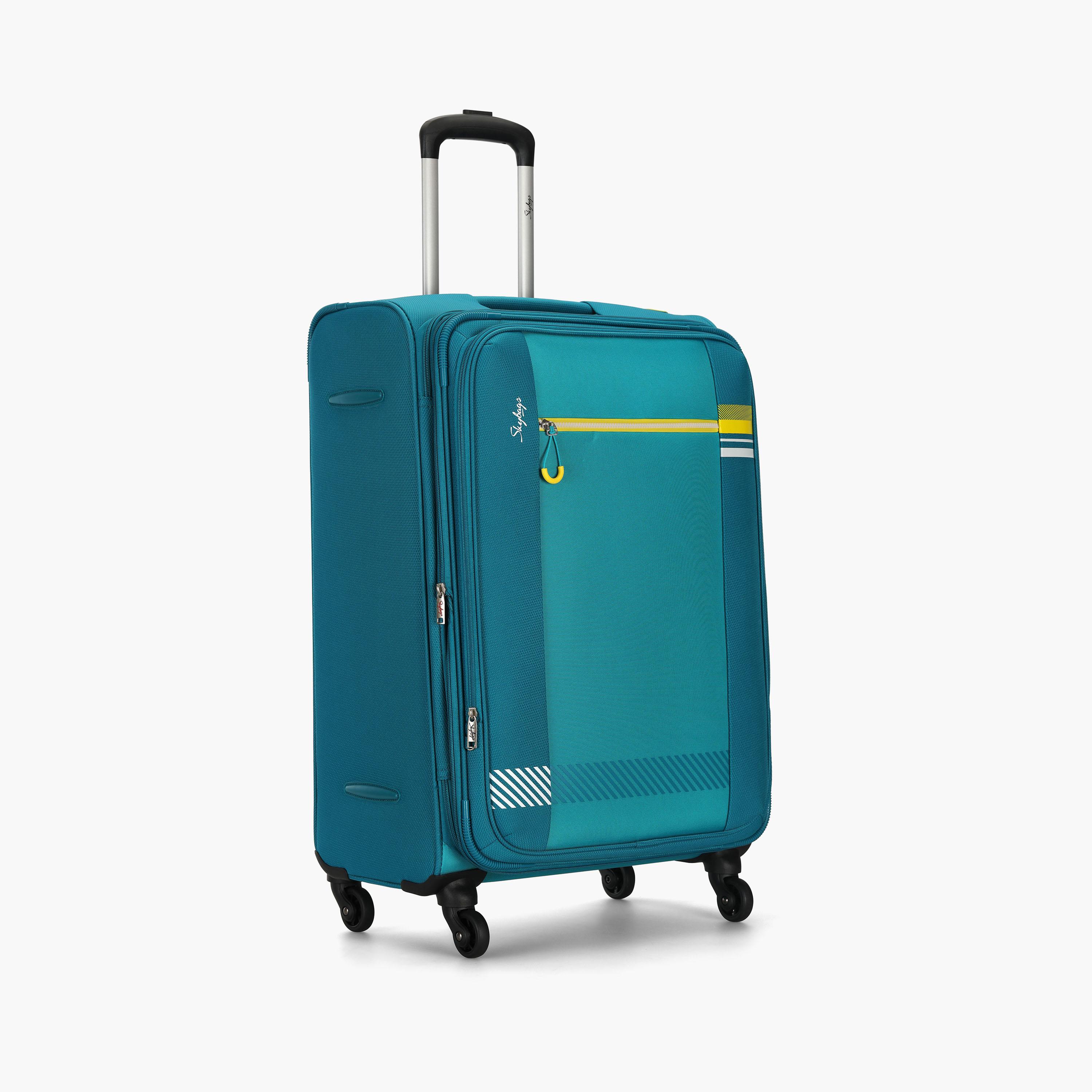 Skybags 58 CM Cabin Colour Block Softcase Trolley Bag with Retractable Handle-travel-luggagesandbags-luggage-image-3