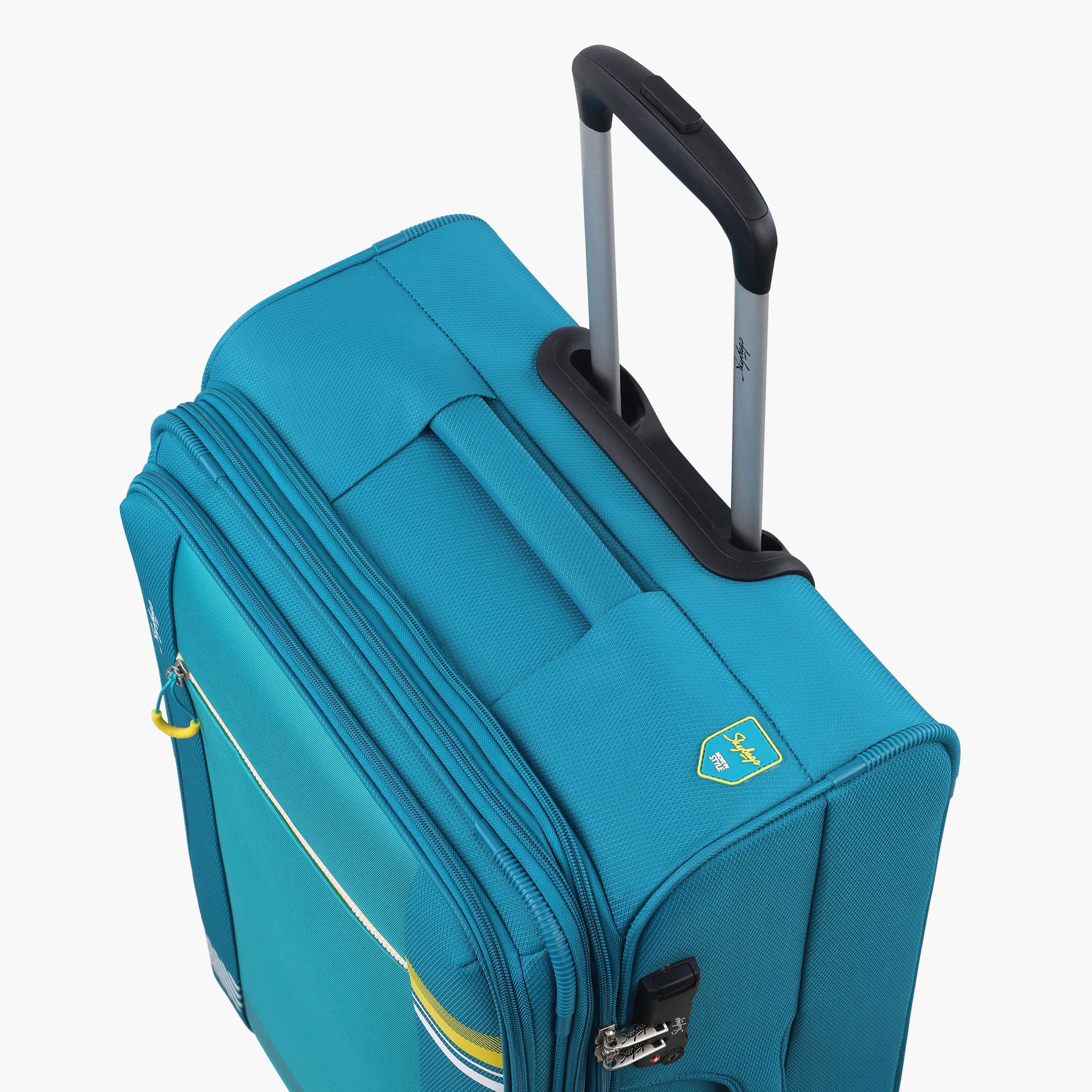 Skybags 58 CM Cabin Colour Block Softcase Trolley Bag with Retractable Handle-travel-luggagesandbags-luggage-image-5