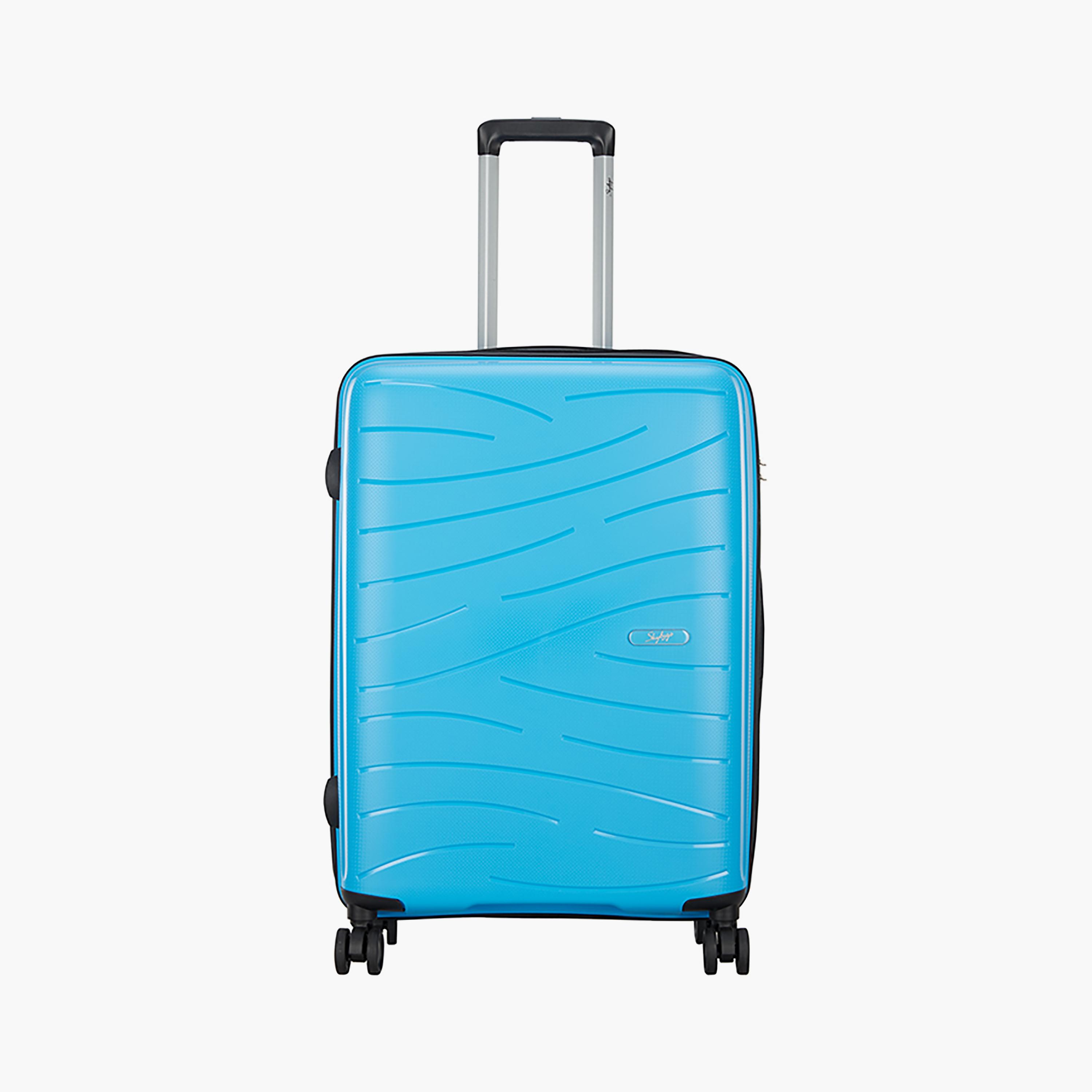  حقيبة تروللي من سكاي باغس 56 سم ذات صلبة مزخرفة بمقبض قابل للسحب-travel-luggagesandbags-luggage-image-1