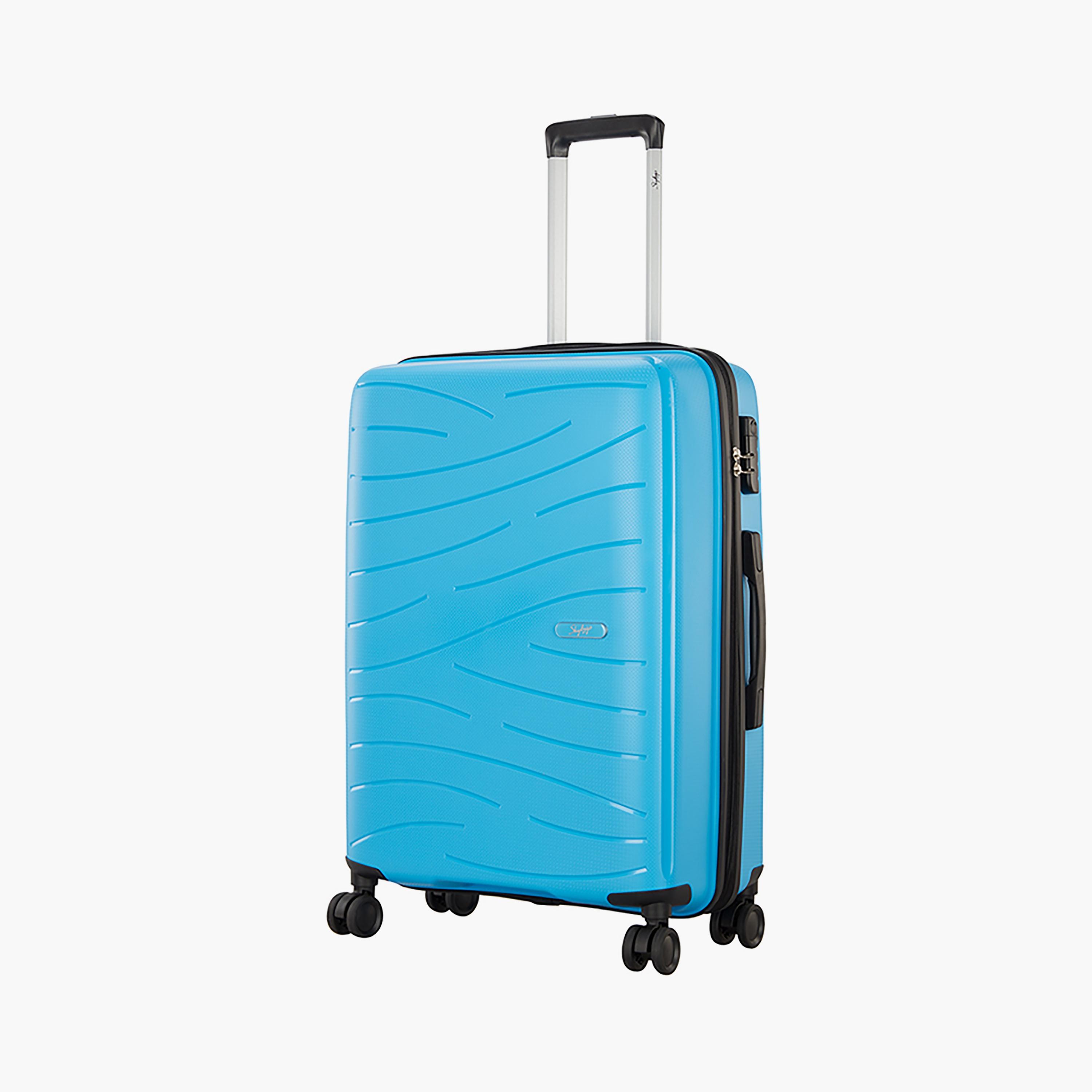  حقيبة تروللي من سكاي باغس 56 سم ذات صلبة مزخرفة بمقبض قابل للسحب-travel-luggagesandbags-luggage-image-3