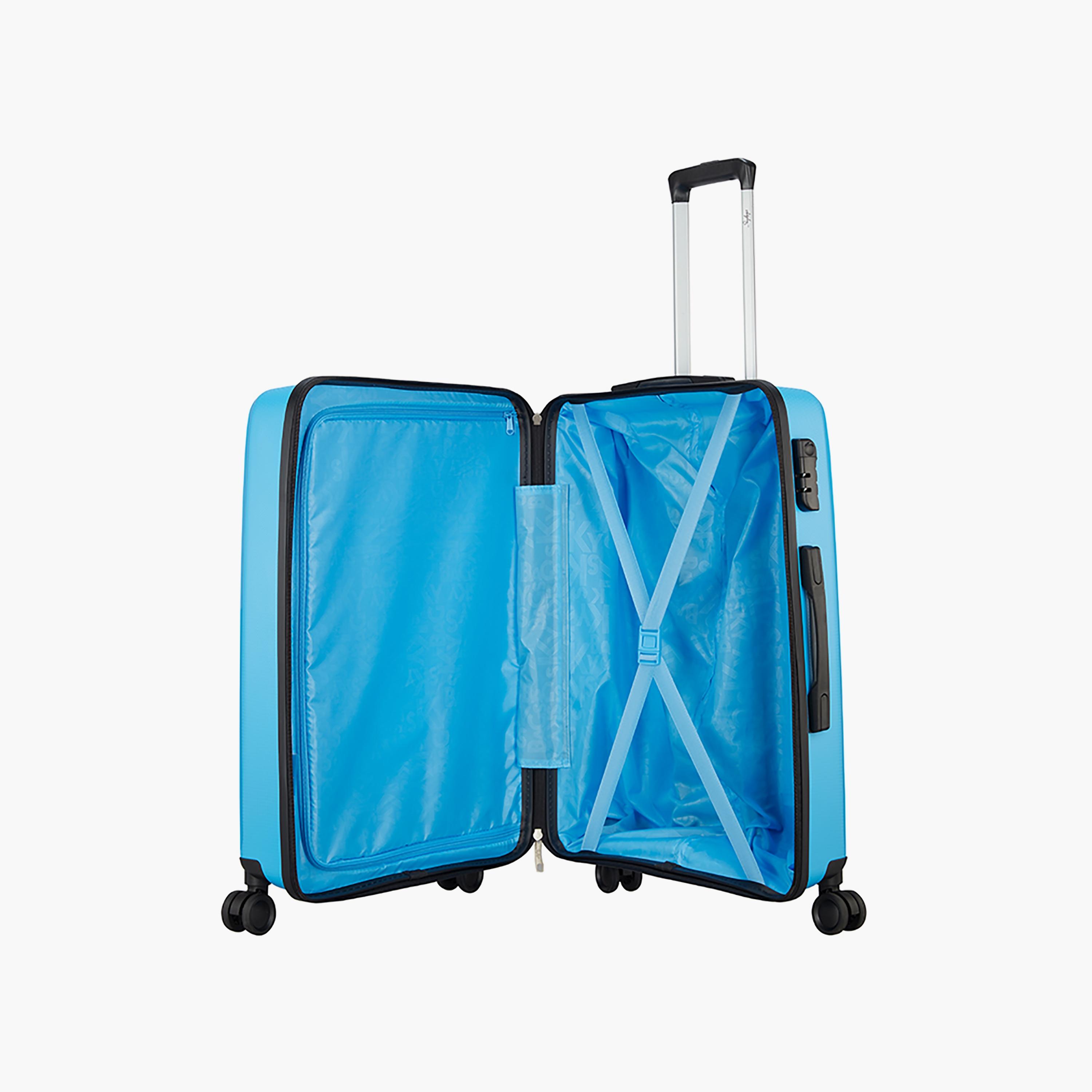 Skybags 56 CM Cabin Textured Hardcase Trolley Bag with Retractable Handle-travel-luggagesandbags-luggage-image-5
