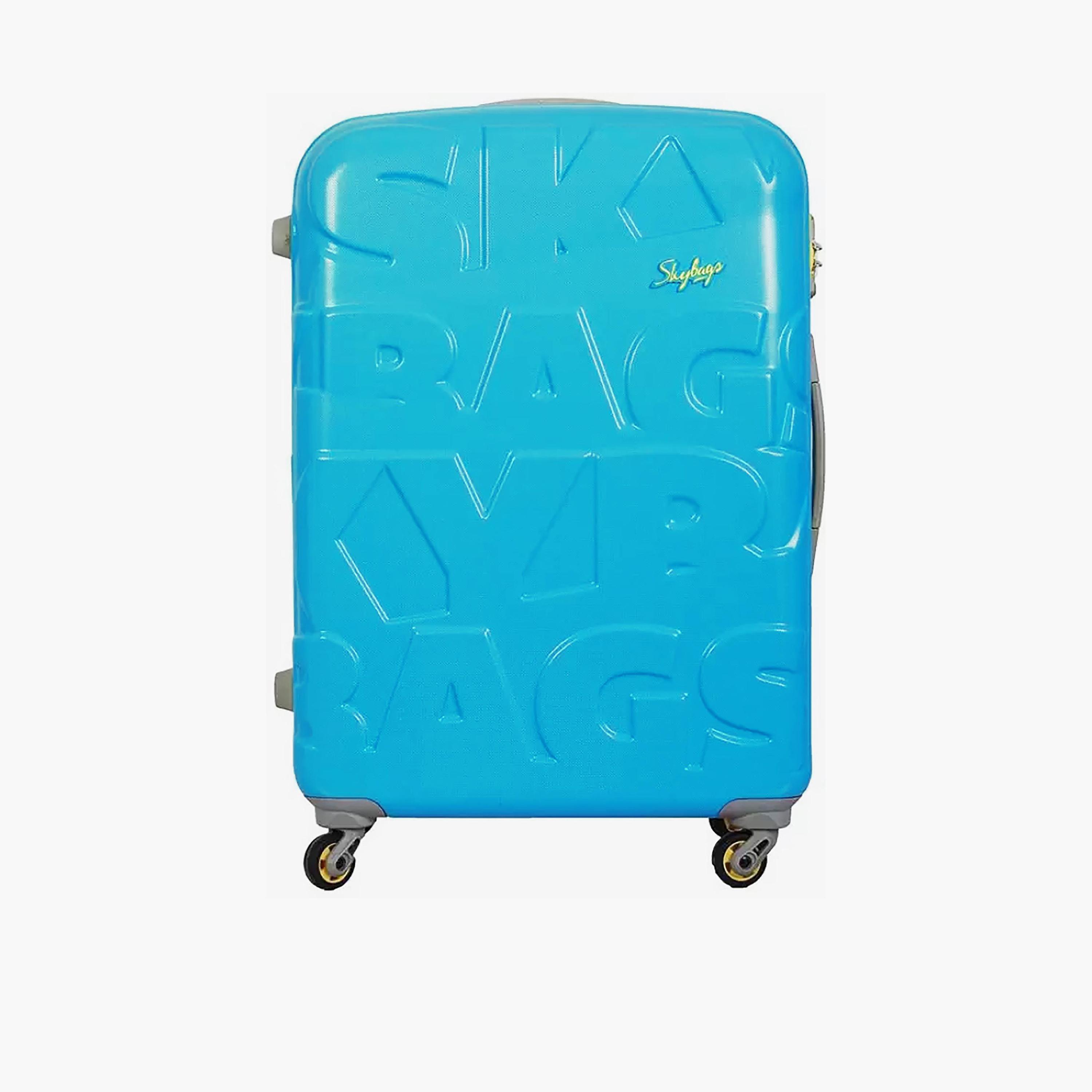  حقيبة تروللي من سكاي باغس 81 سم ذات صلبة مزخرفة بمقبض قابل للسحب-travel-luggagesandbags-luggage-image-1