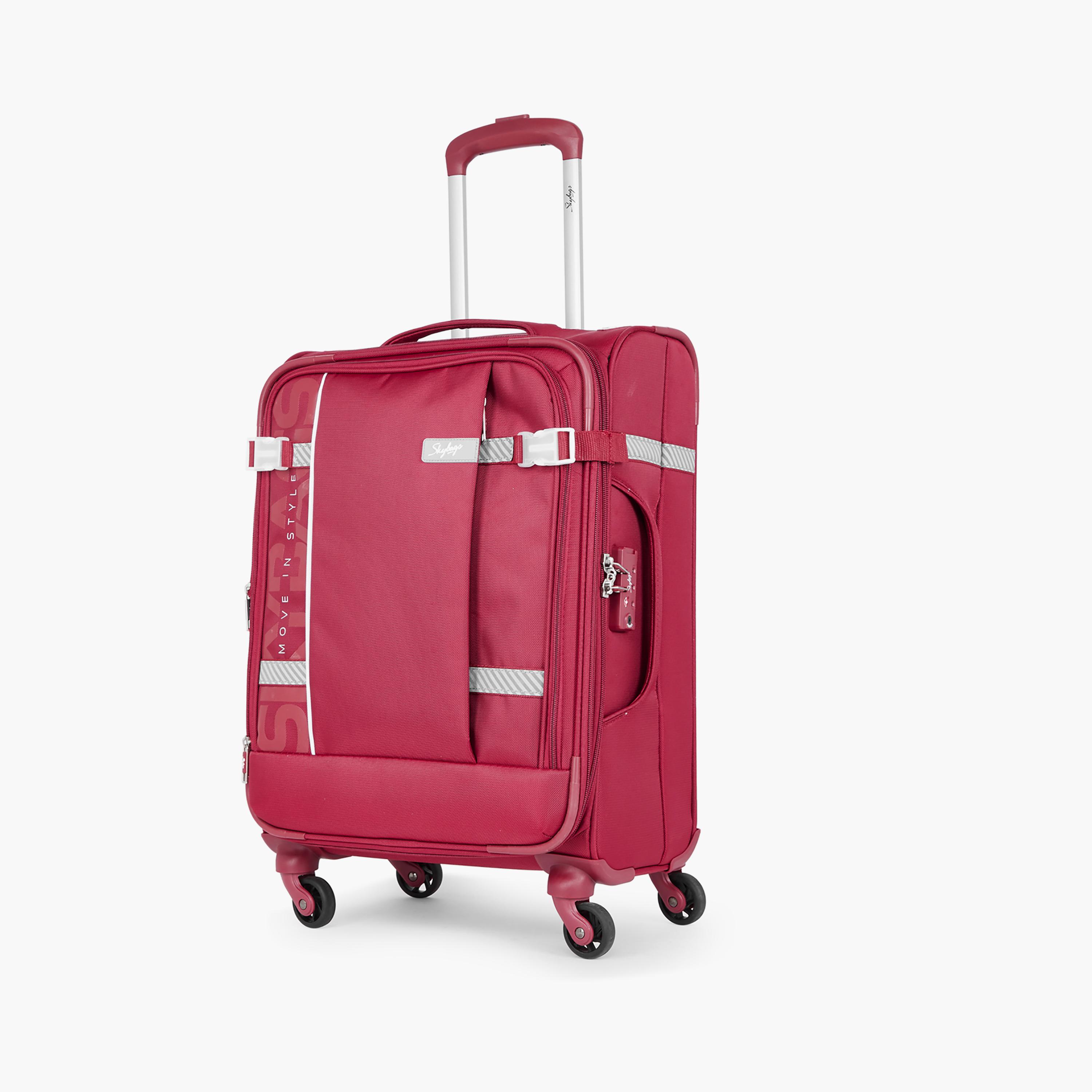 Buy Skybags 58 CM Cabin Printed Softcase Trolley Bag with Retractable Handle Online Centrepoint UAE