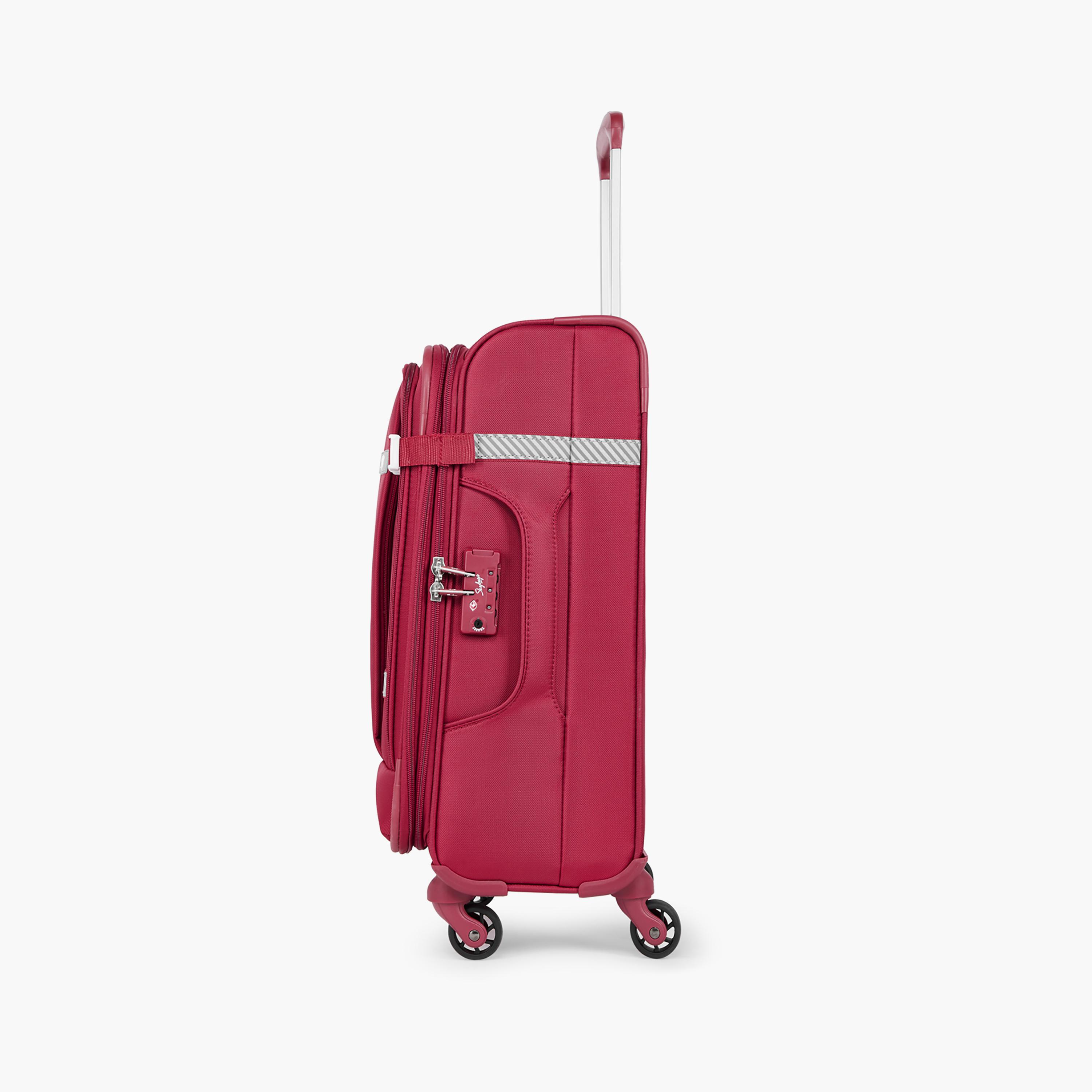 Skybags 58 CM Cabin Printed Softcase Trolley Bag with Retractable Handle-travel-luggagesandbags-luggage-image-5