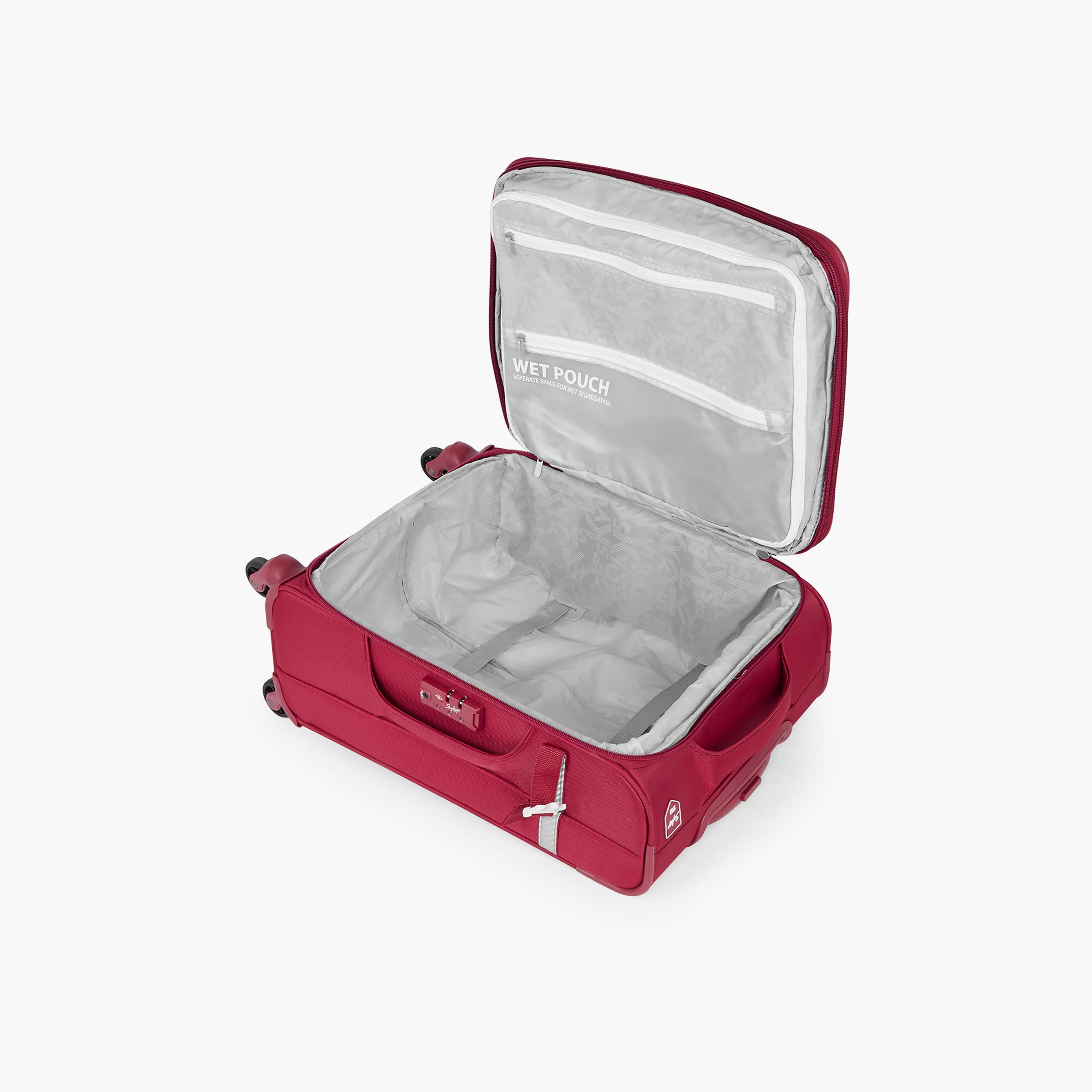 Skybags 81 CM Large Check-In Printed Softcase Trolley Bag with Retractable Handle-travel-luggagesandbags-luggage-image-9