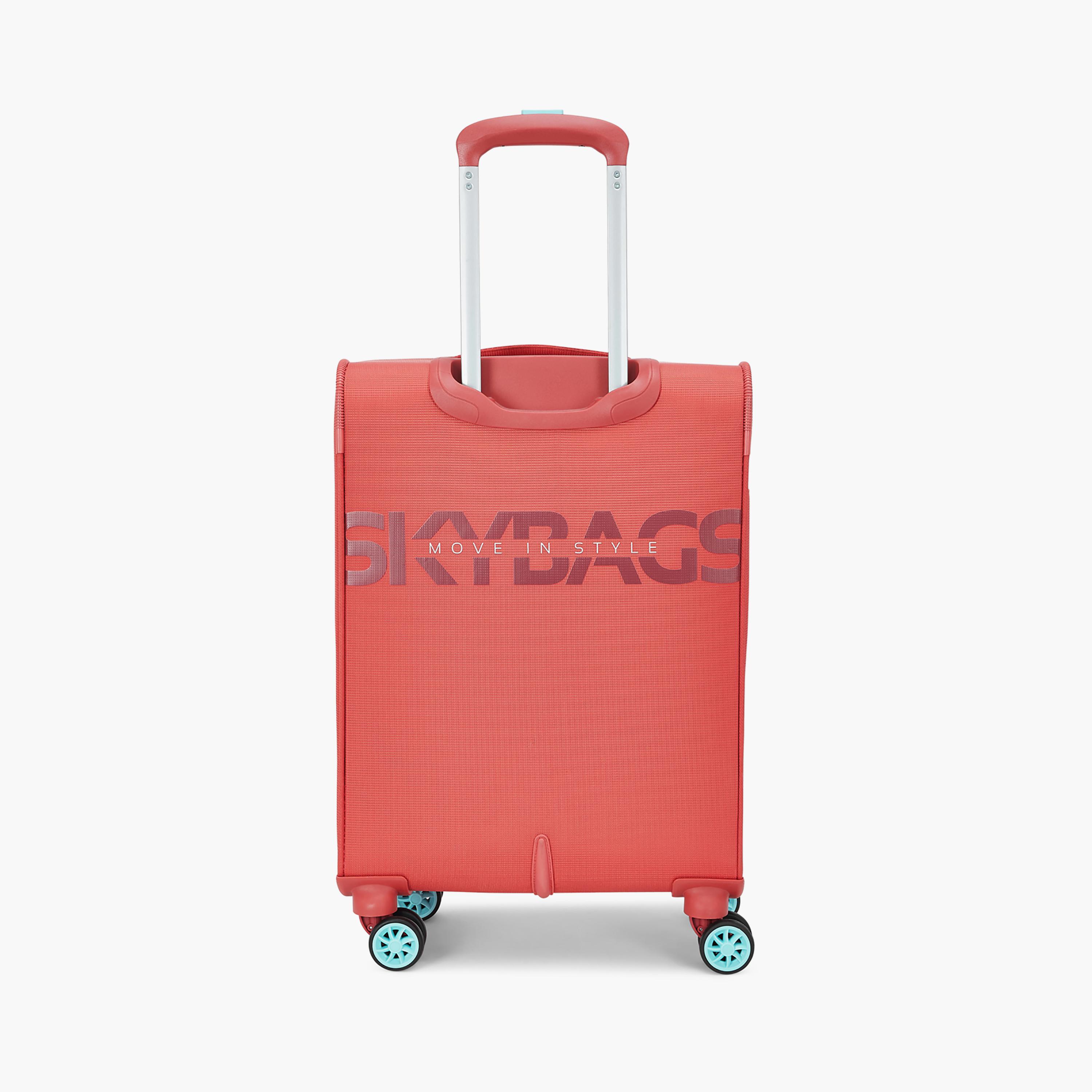 Skybags 59 CM Cabin Printed Softcase Trolley Bag with Retractable Handle-travel-luggagesandbags-luggage-image-2