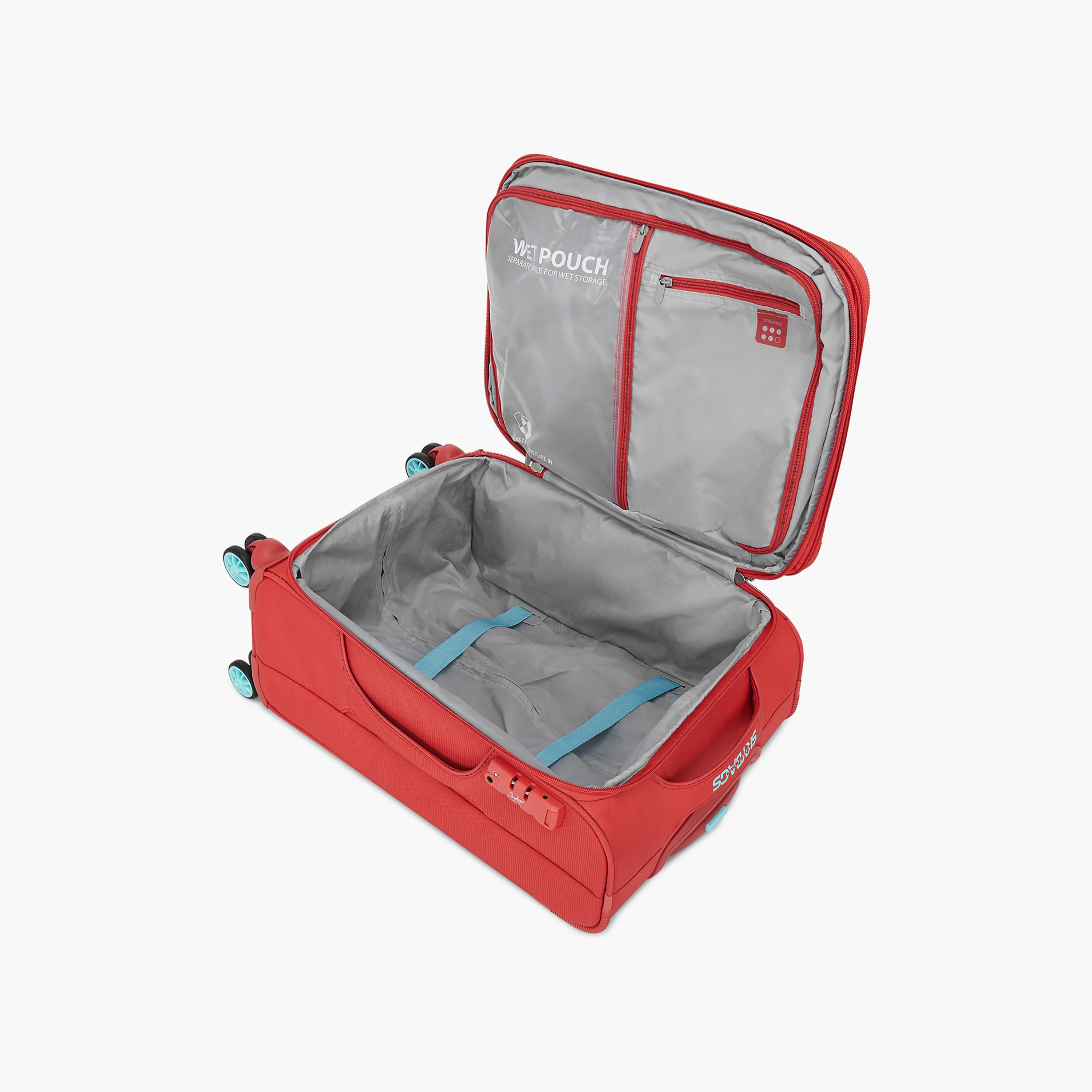 Skybags 59 CM Cabin Printed Softcase Trolley Bag with Retractable Handle-travel-luggagesandbags-luggage-image-6