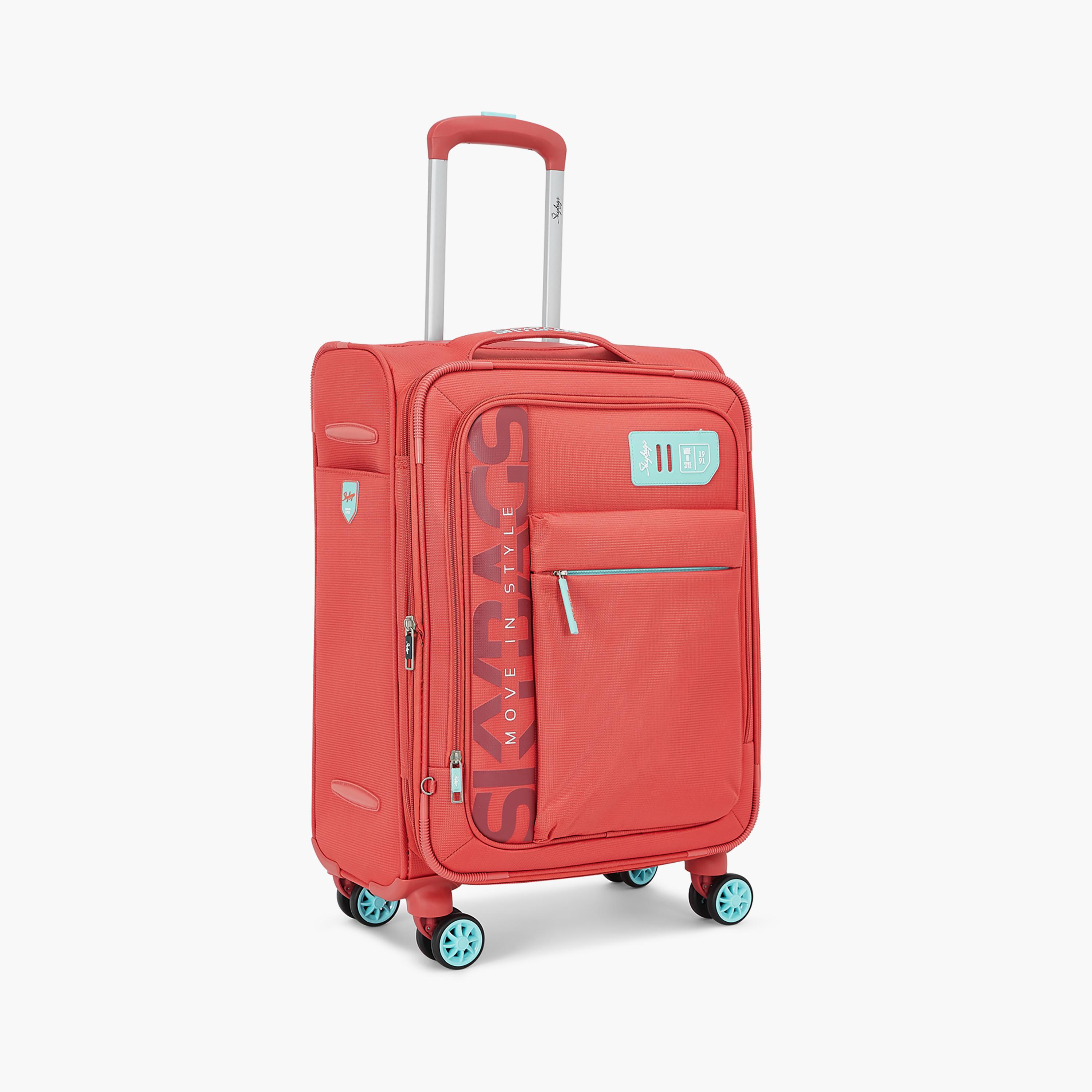 Skybags 71 CM Check-In Printed Softcase Trolley Bag with Retractable Handle-travel-luggagesandbags-luggage-image-4