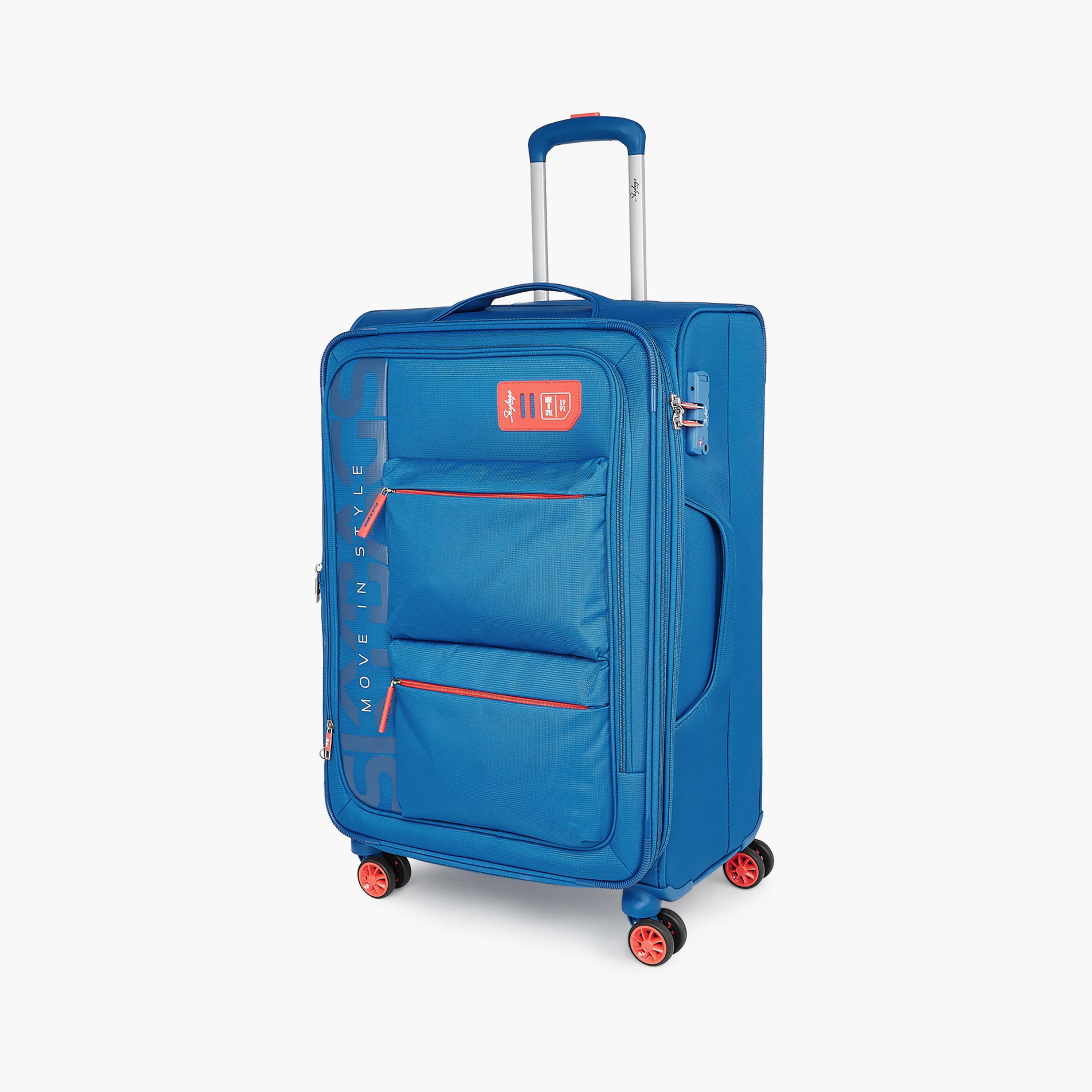 Skybags 82 CM Large Check-In Printed Softcase Trolley Bag with Retractable Handle-travel-luggagesandbags-luggage-image-3