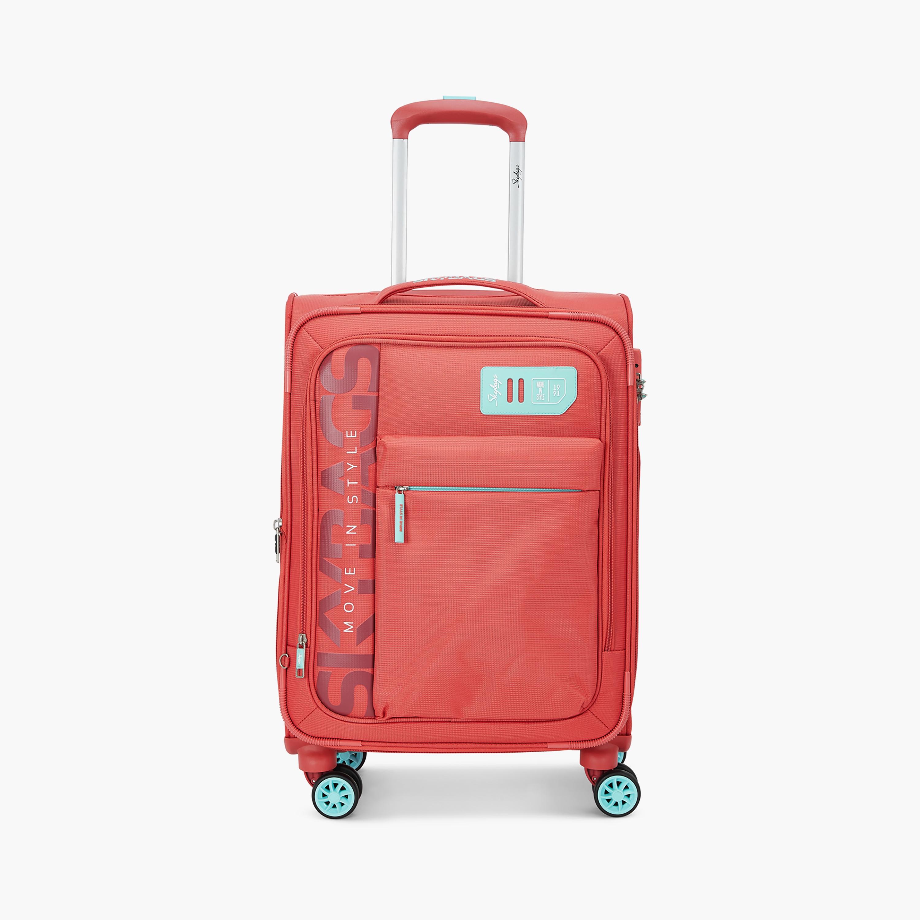  حقيبة تروللي من سكاي باغس 82 سم ذات سوفت کیس مطبوعة بمقبض قابل للسحب-travel-luggagesandbags-luggage-image-1