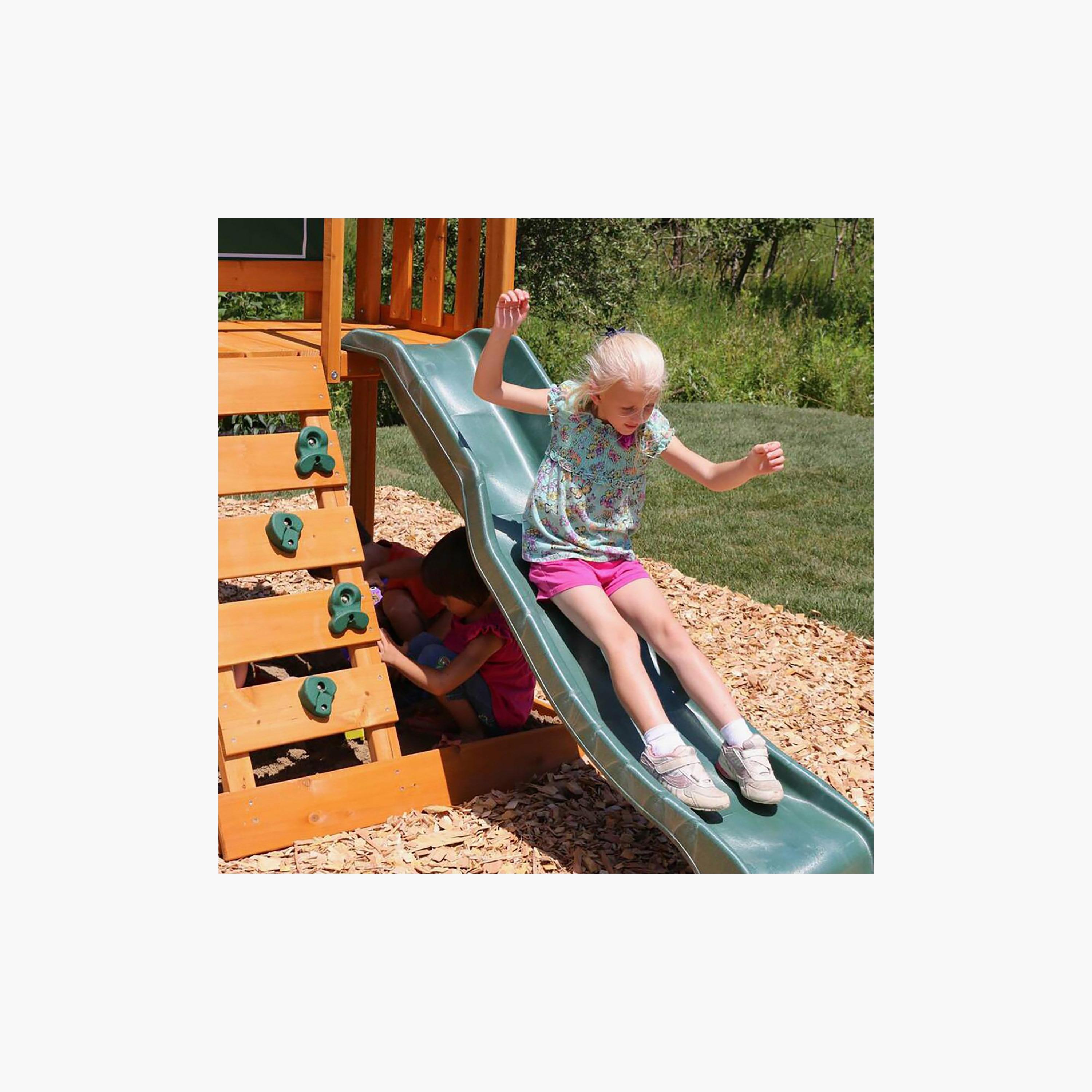 Ainsley wooden swing set