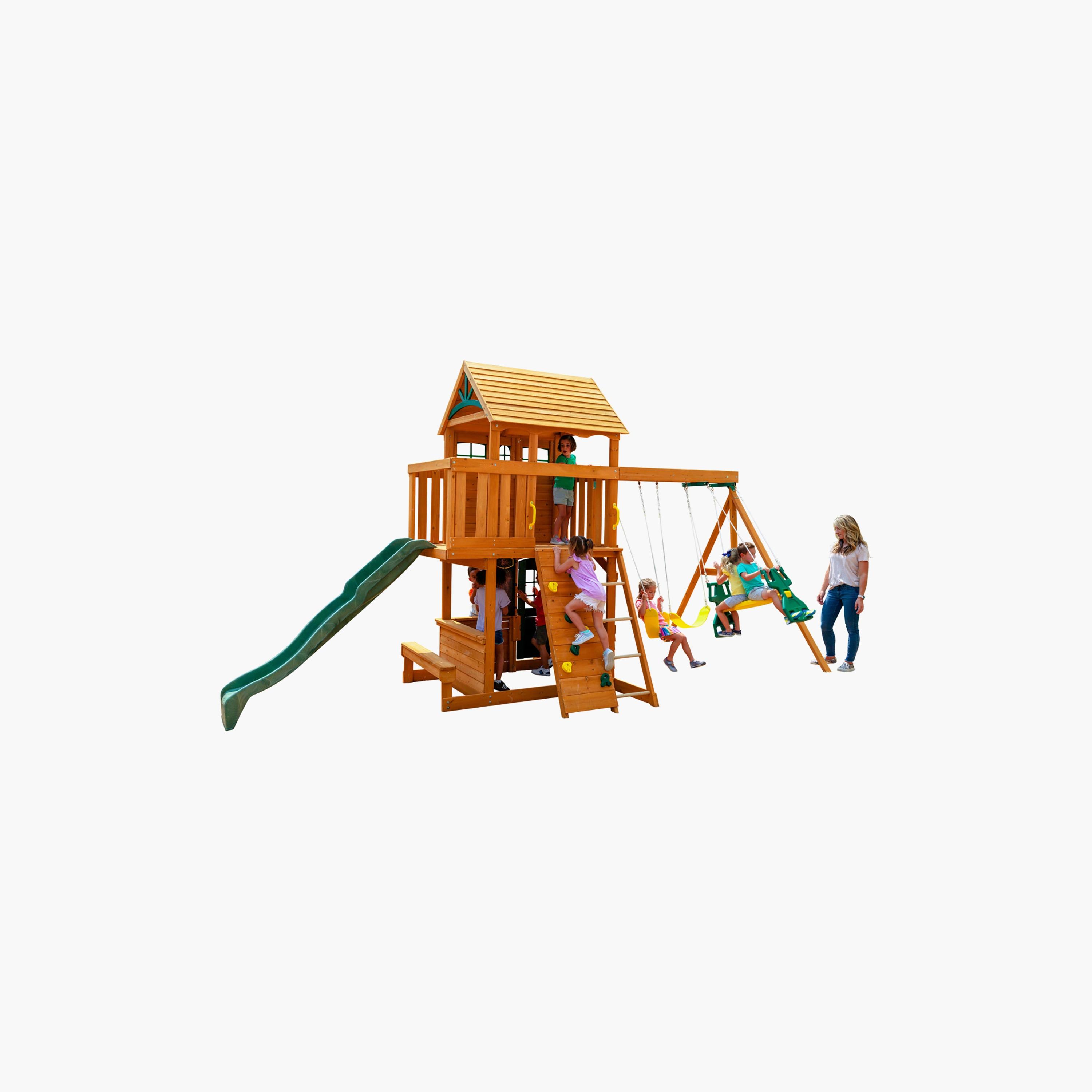 Kidkraft Ashberry Wooden Swing Playset