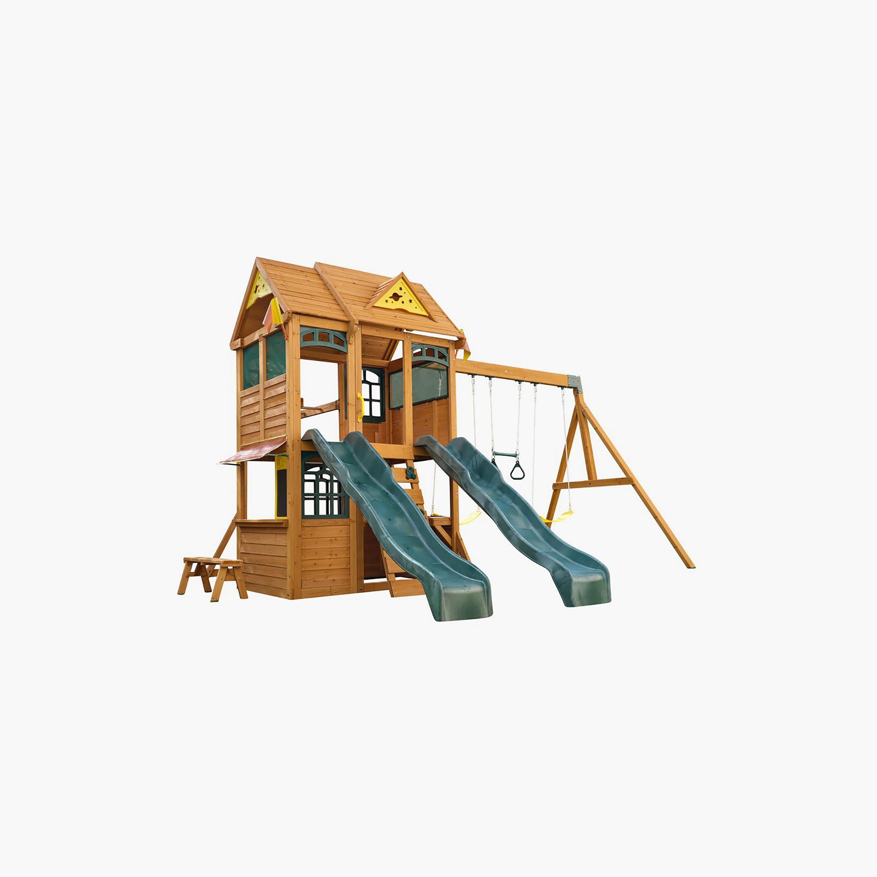 Kidkraft Overland Heights Swing Set-toys-outdoor-slidesandswings-image-1