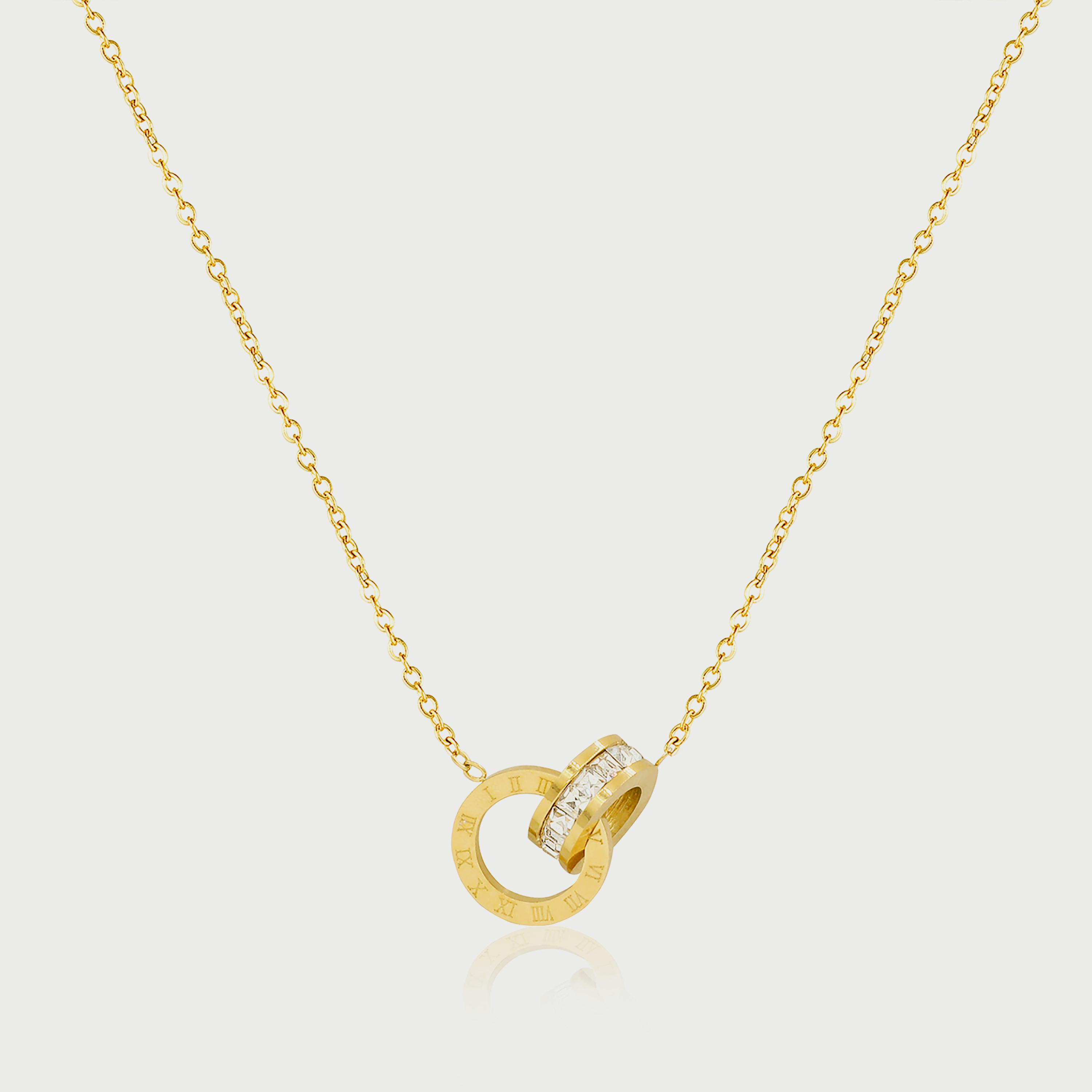 لي كوبر قلادة نسائية من الستانلس ستيل ذهب - LC.N.01011.110-women-watchesandjewellery-jewellery-necklacesandpendants-image-1