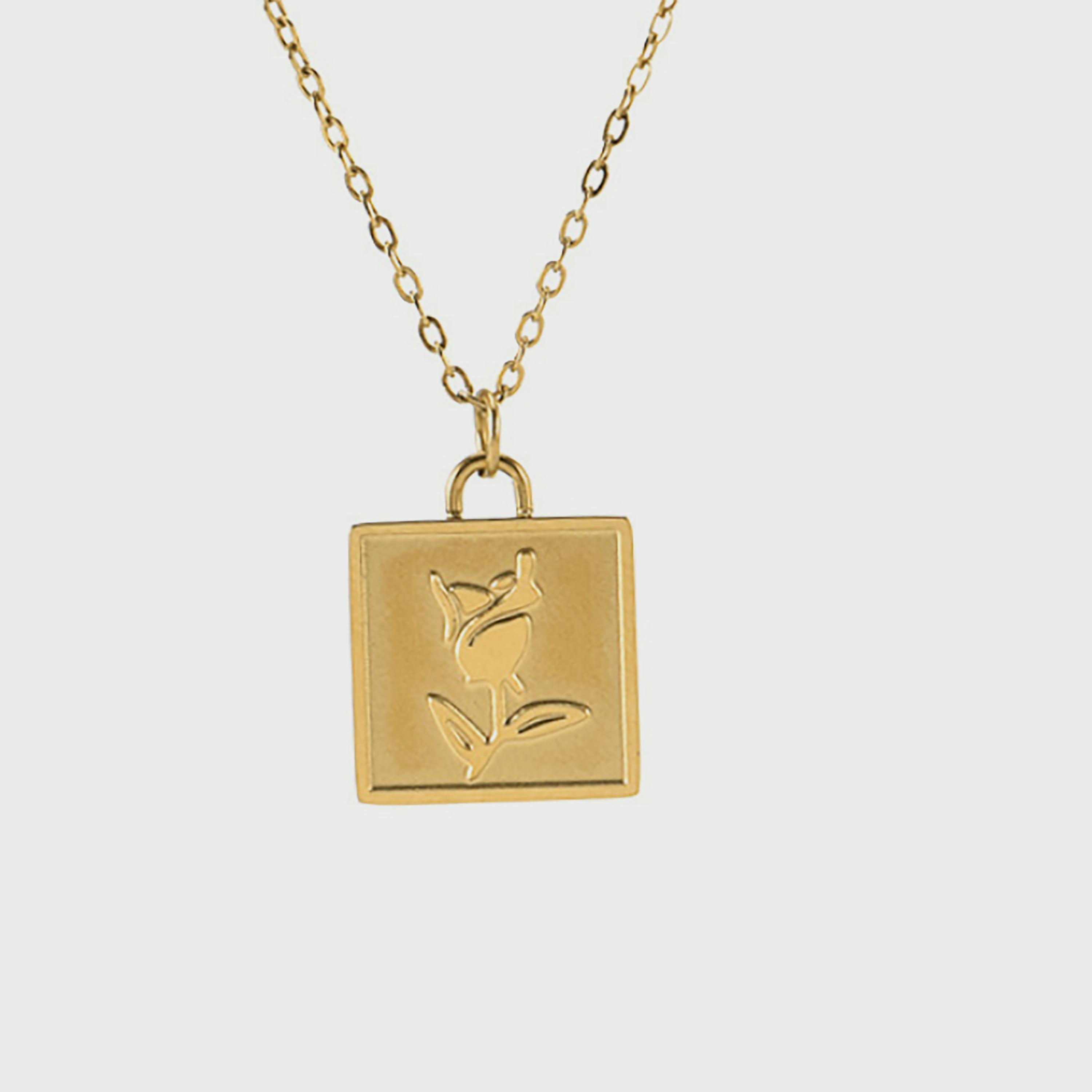 لي كوبر قلادة نسائية من الستانلس ستيل ذهب - LC.N.01227.110-women-watchesandjewellery-jewellery-necklacesandpendants-image-1
