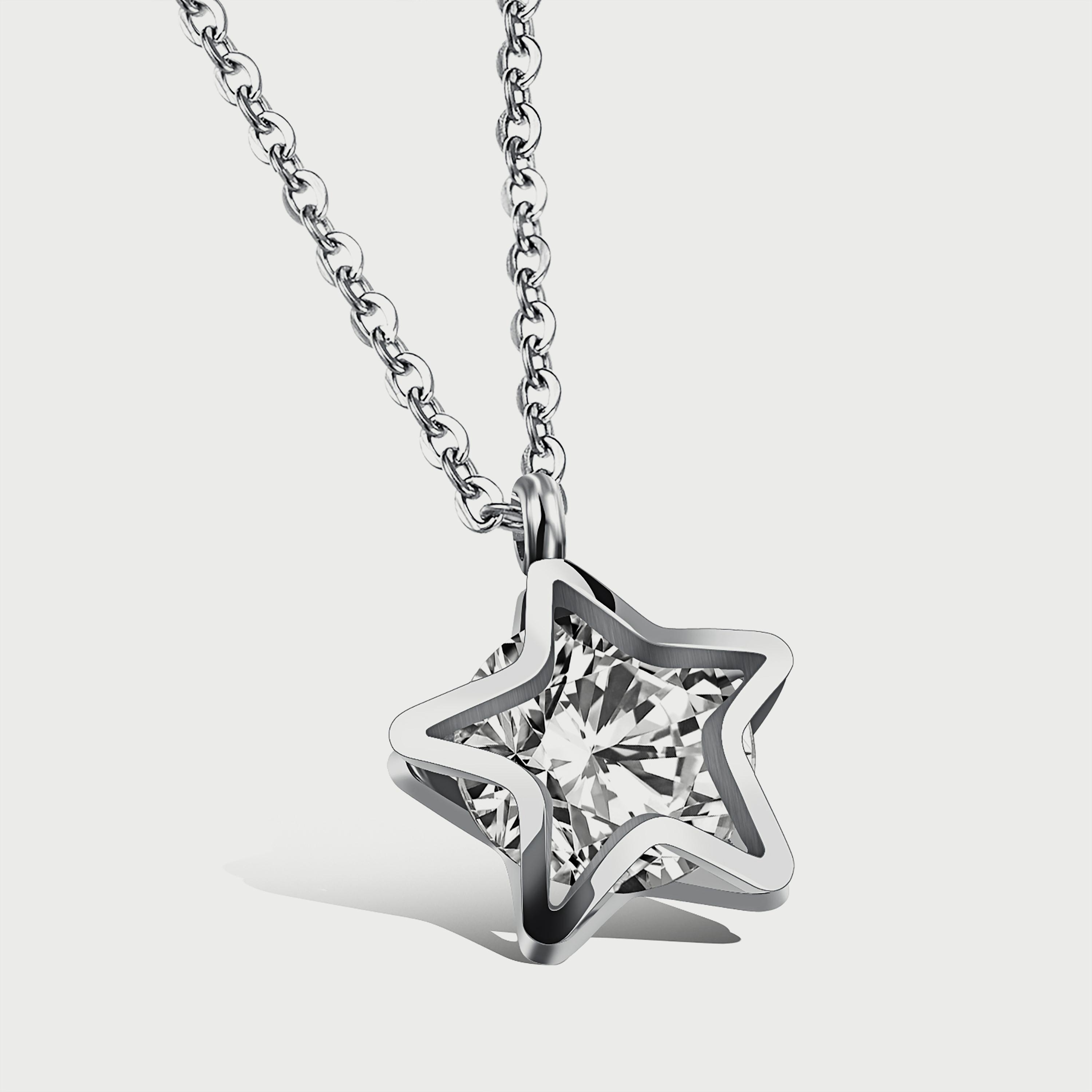 لي كوبر قلادة نسائية من الستانلس ستيل فضة - LC.N.01222.330-women-watchesandjewellery-jewellery-necklacesandpendants-image-1