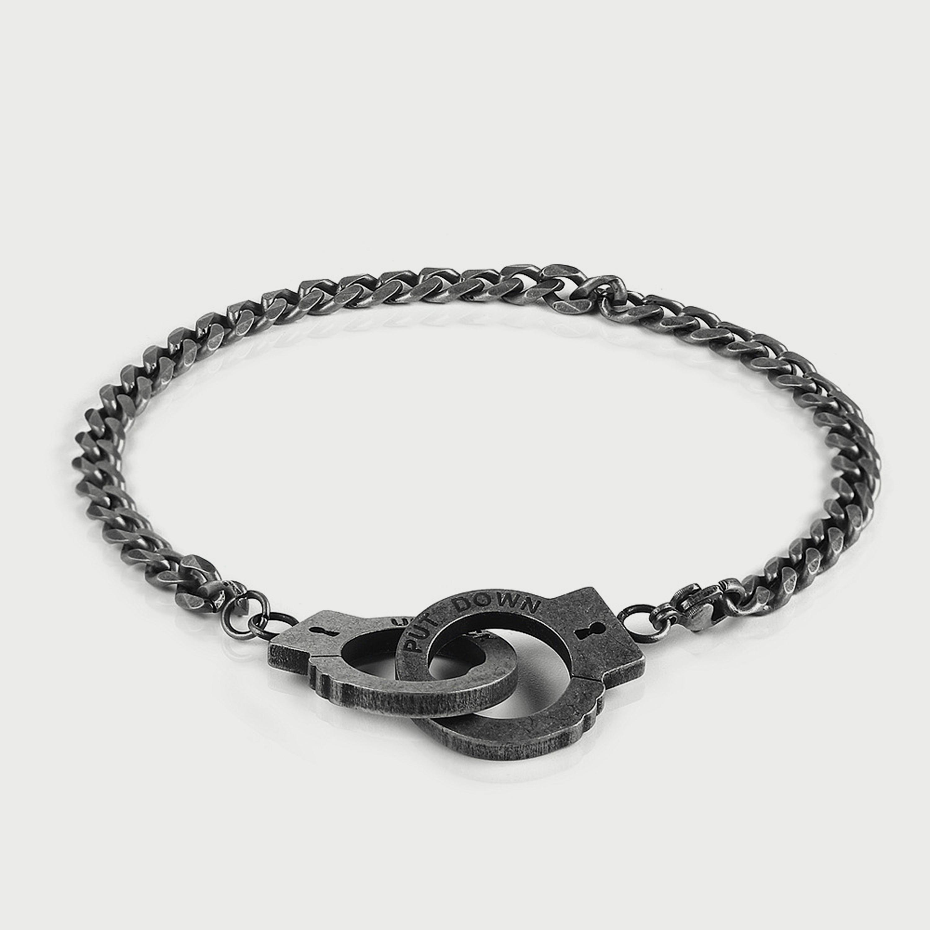  LC.N.01176.060 قلادة ذات غون ميتال من ستانلس ستيل للرجال من لي كوبر -men-watchesandjewellery-necklacesandpendants-image-2
