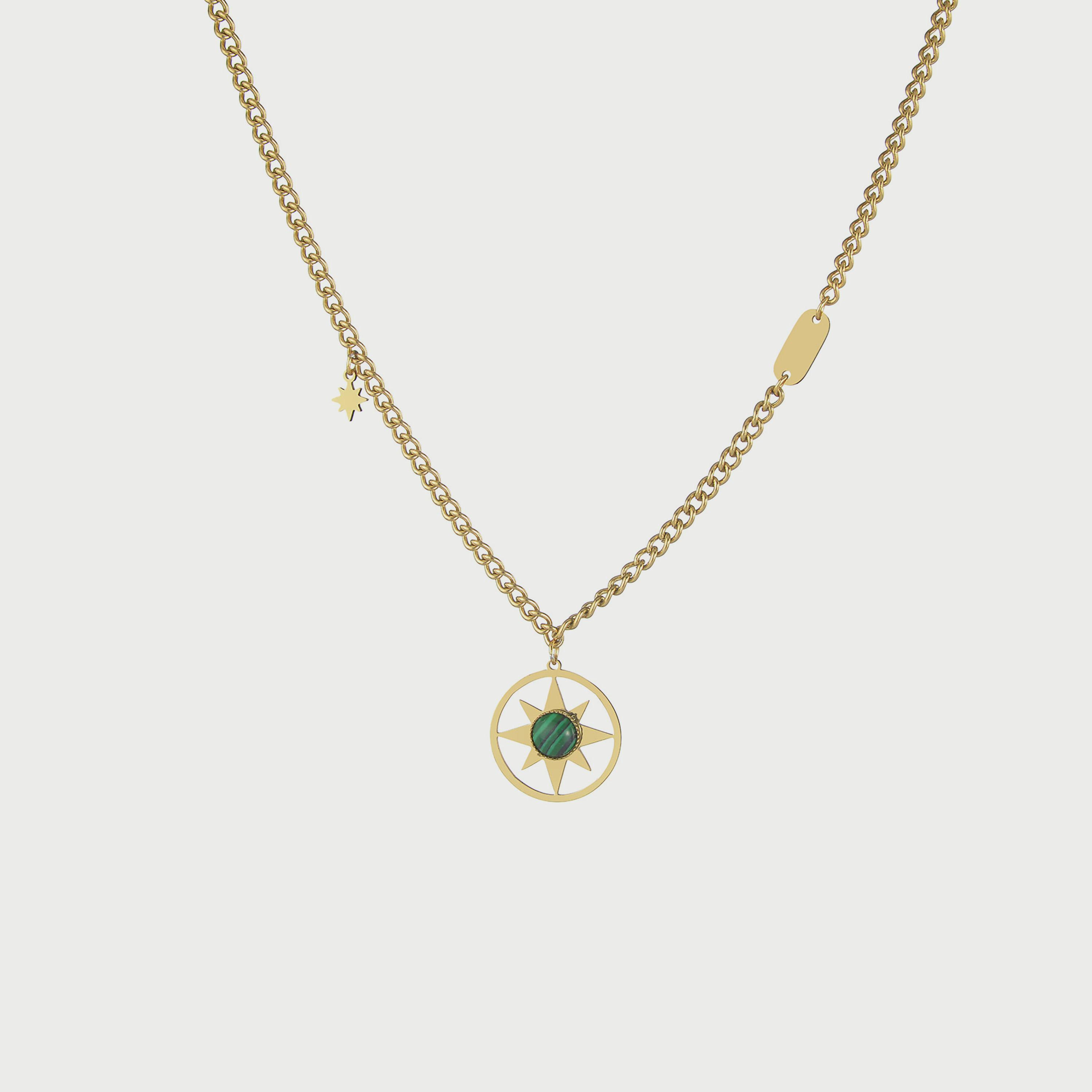 لي كوبر قلادة نسائية من الستانلس ستيل ذهب - LC.N.01242.170-women-watchesandjewellery-jewellery-necklacesandpendants-image-1