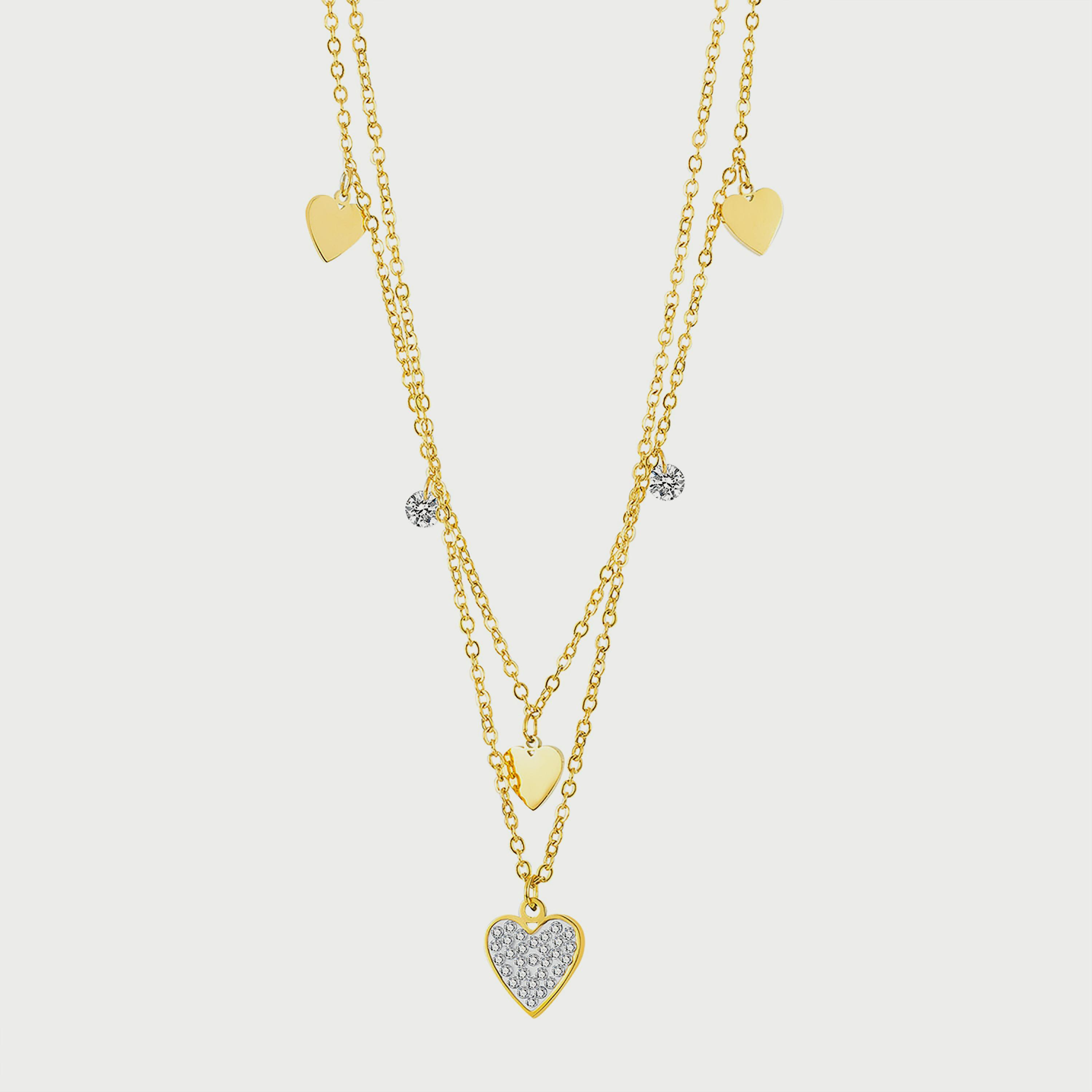 لي كوبر قلادة نسائية من الستانلس ستيل ذهب - LC.N.01224.110-women-watchesandjewellery-jewellery-necklacesandpendants-image-1