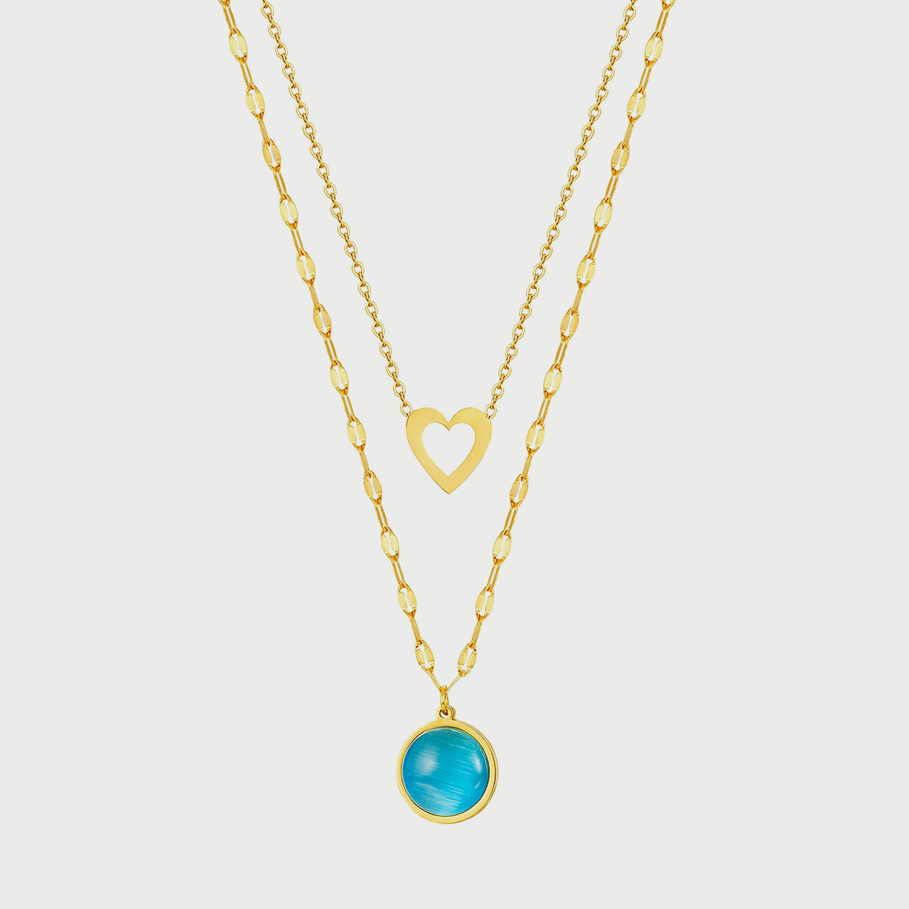 لي كوبر قلادة نسائية من الستانلس ستيل ذهب - LC.N.01225.190-women-watchesandjewellery-jewellery-necklacesandpendants-image-1