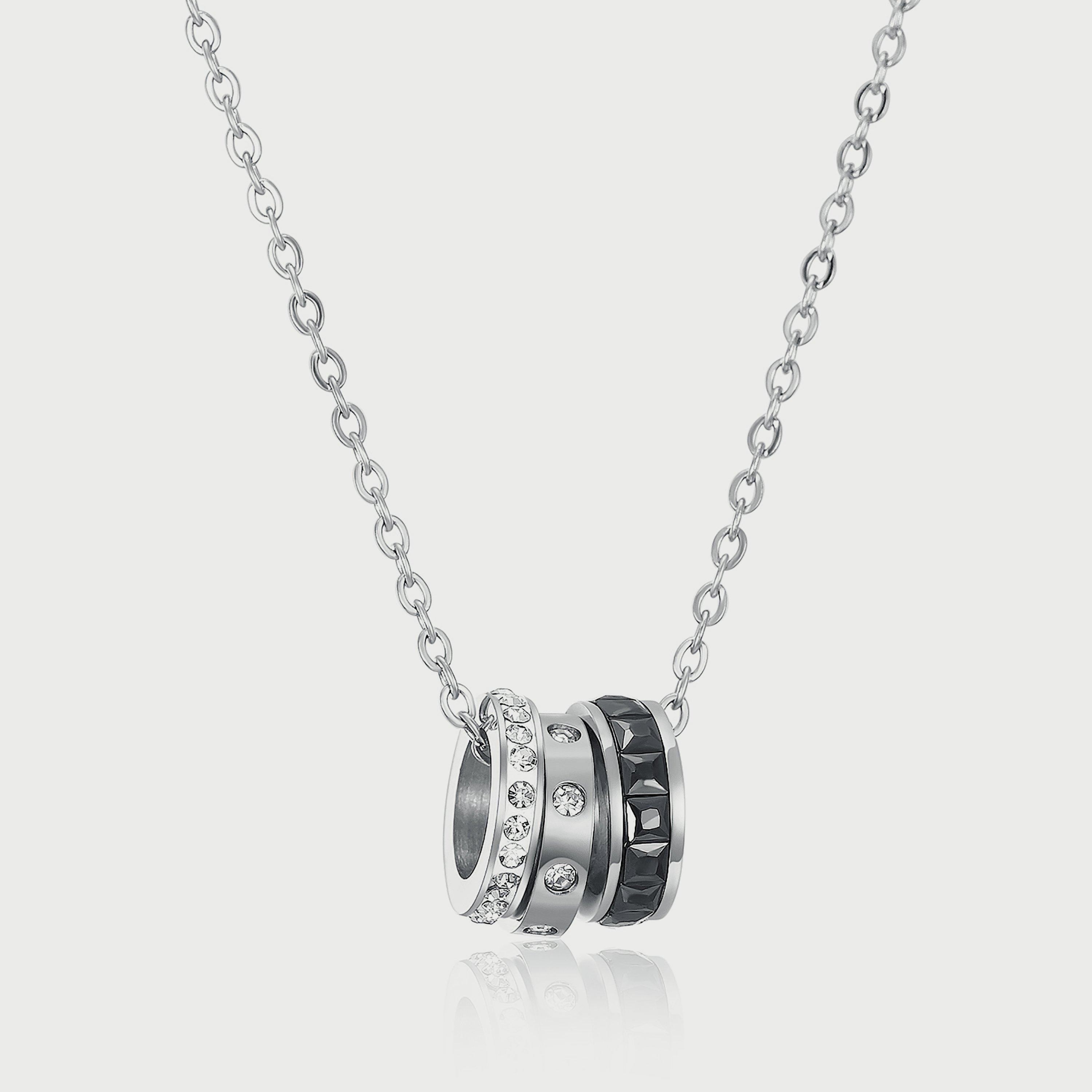 لي كوبر قلادة نسائية من الستانلس ستيل فضة - LC.N.01013.350-women-watchesandjewellery-jewellery-necklacesandpendants-image-1