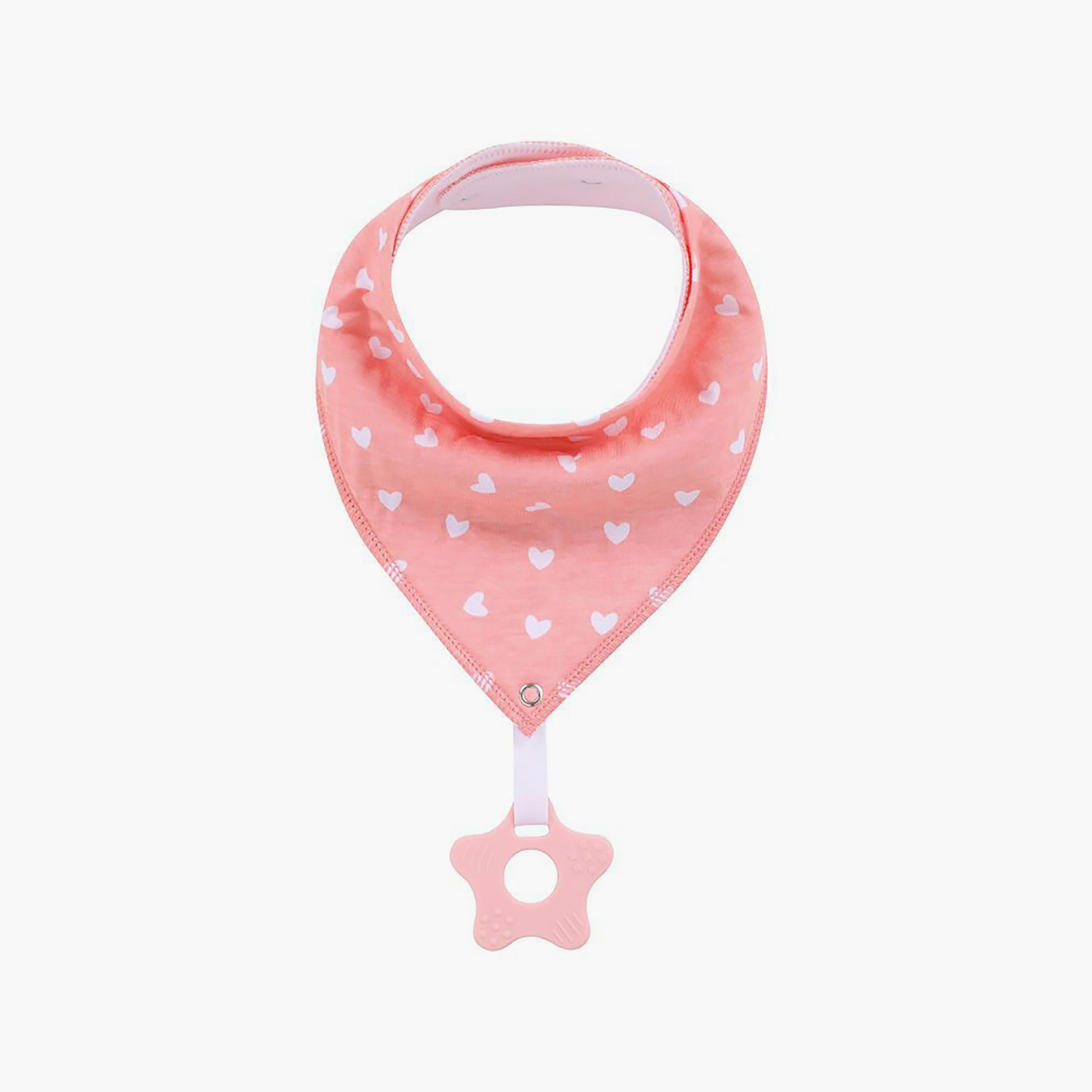 Little Story Printed 2-Piece Drool Bib Set-baby-feeding-bibs-image-2