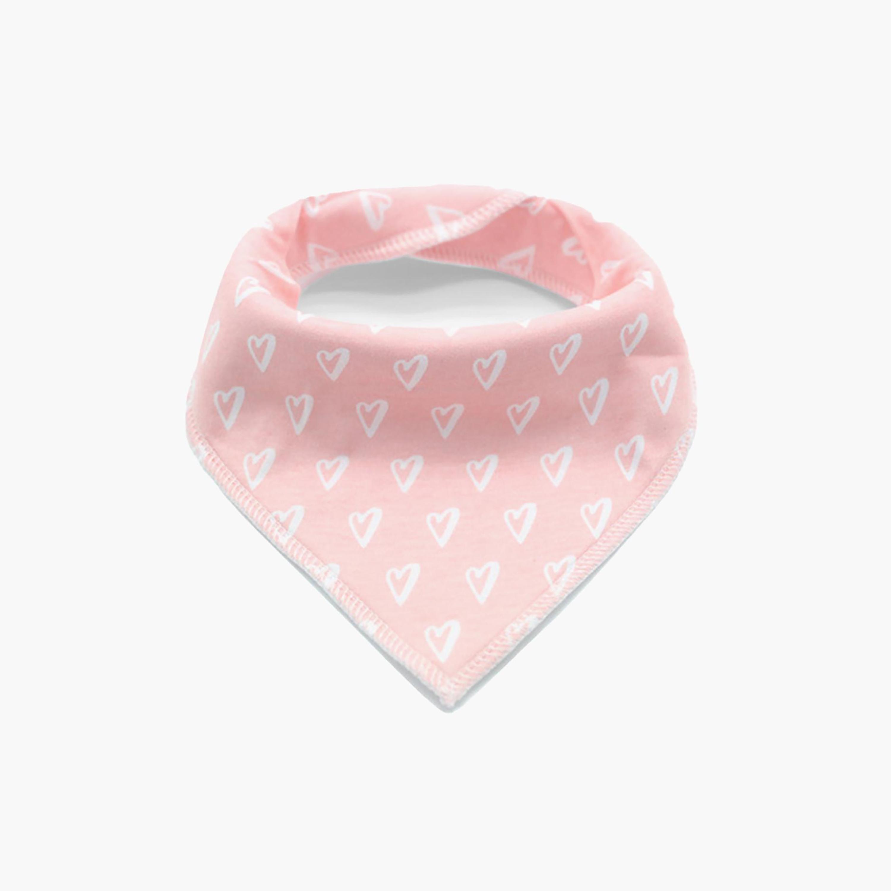 Little Story Printed 4-Piece Drool Bib Set-baby-feeding-bibs-image-4