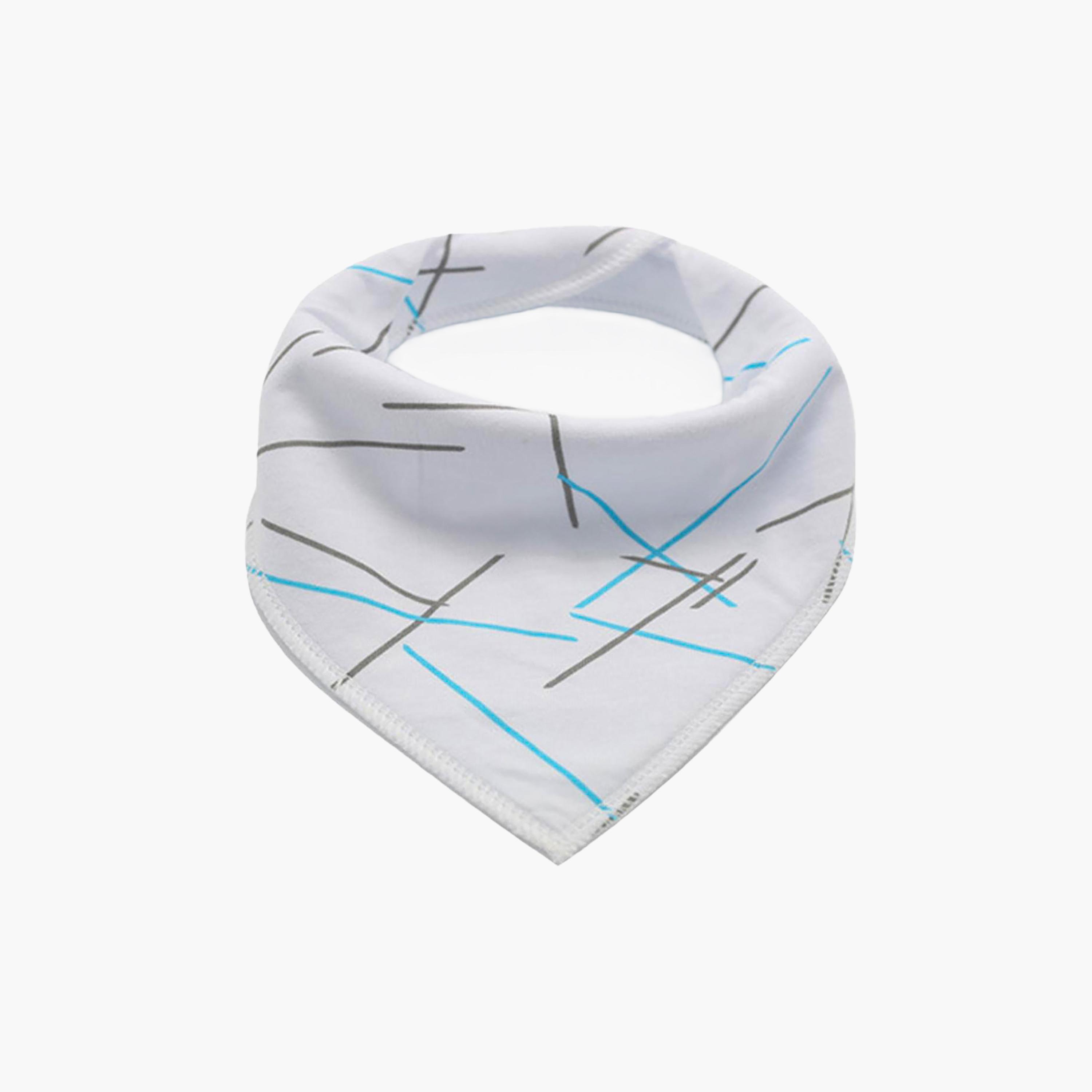 Little Story Printed 4-Piece Drool Bib Set-baby-feeding-bibs-image-5