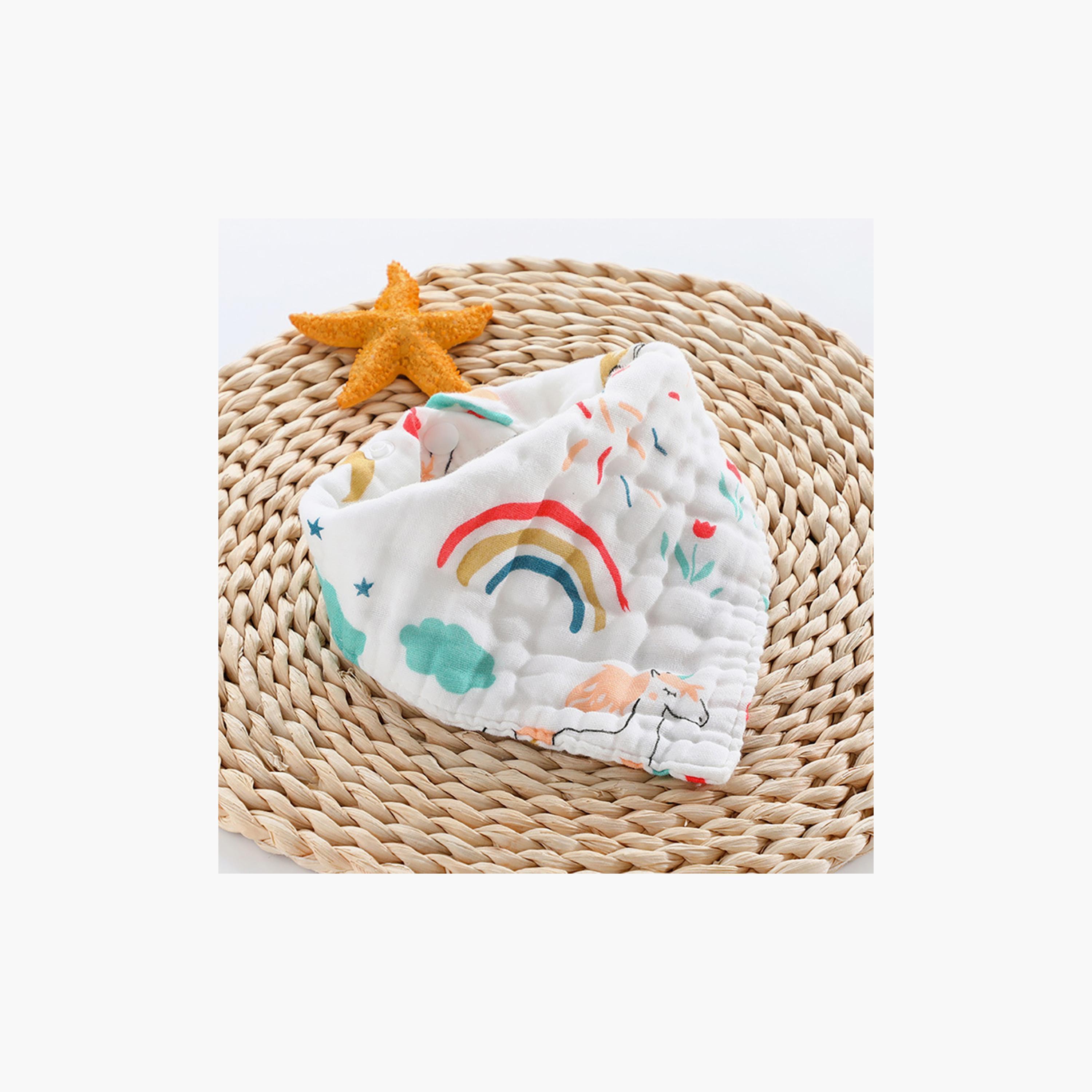 Little Story Printed 2-Piece Bib Set-baby-feeding-bibs-image-4