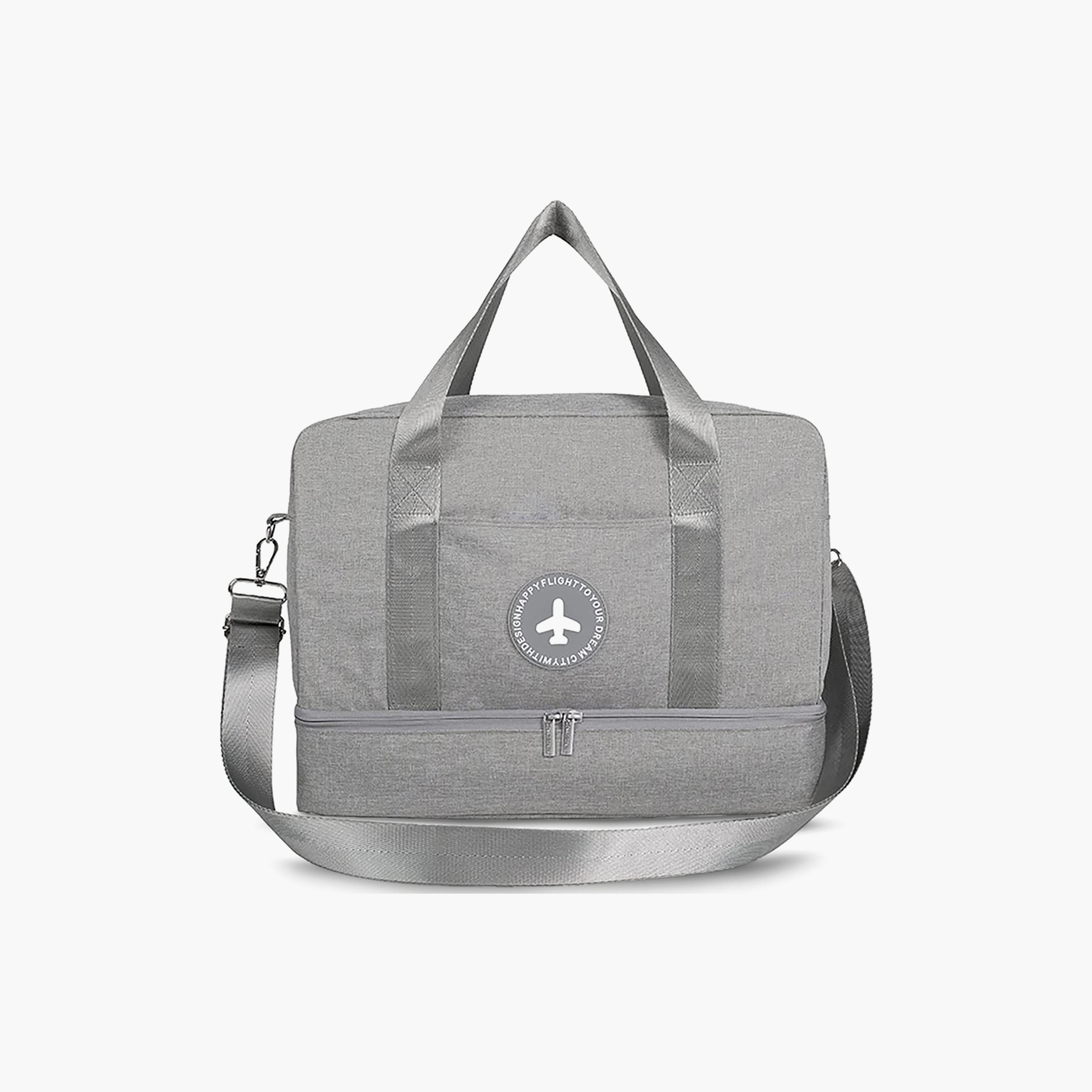 شنطة سفر بمقابض مزدوجة وسحاب إغلاق من ليتل ستوري-baby-gear-travelaccessories-image-1
