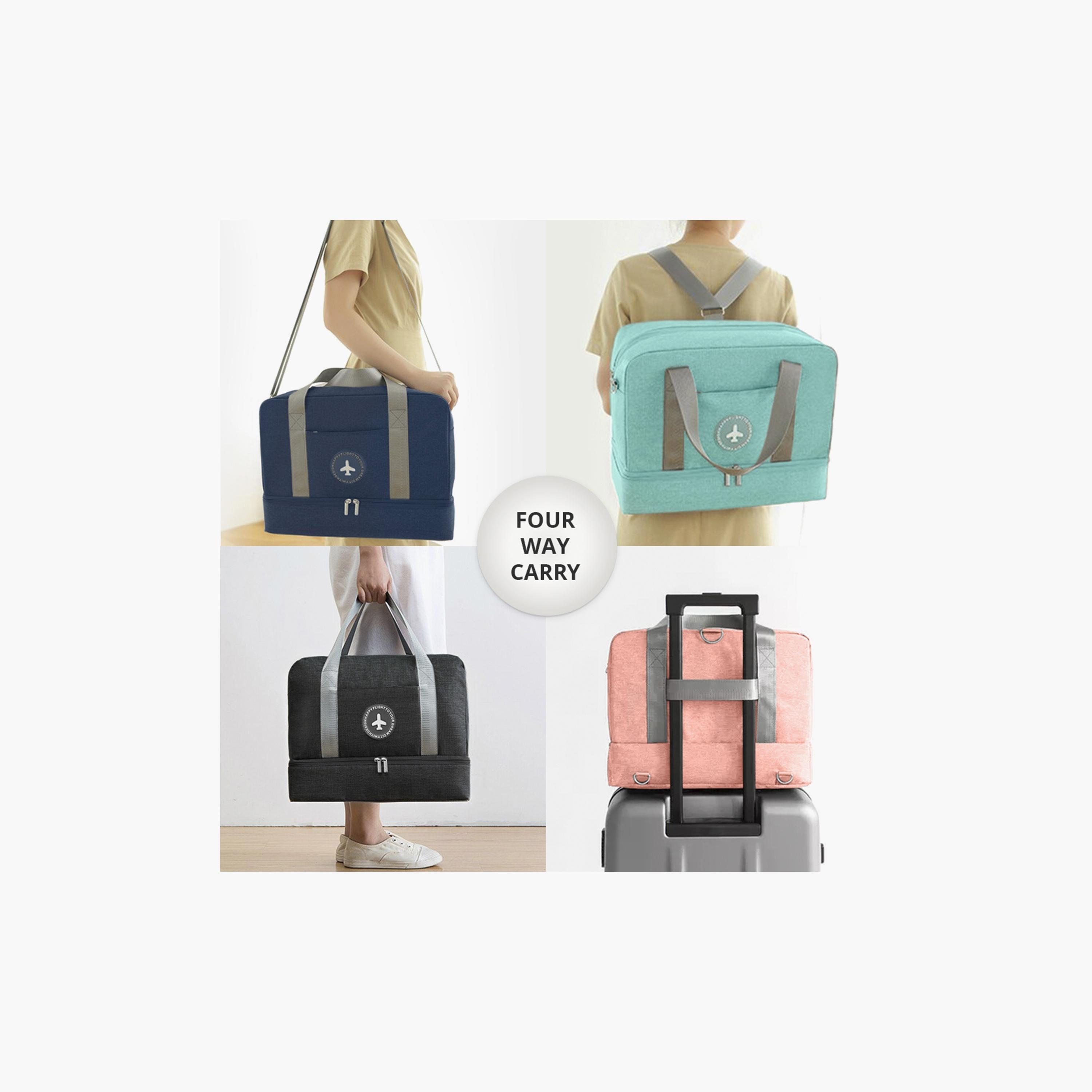 شنطة سفر بمقابض مزدوجة وسحاب إغلاق من ليتل ستوري-baby-gear-travelaccessories-image-4