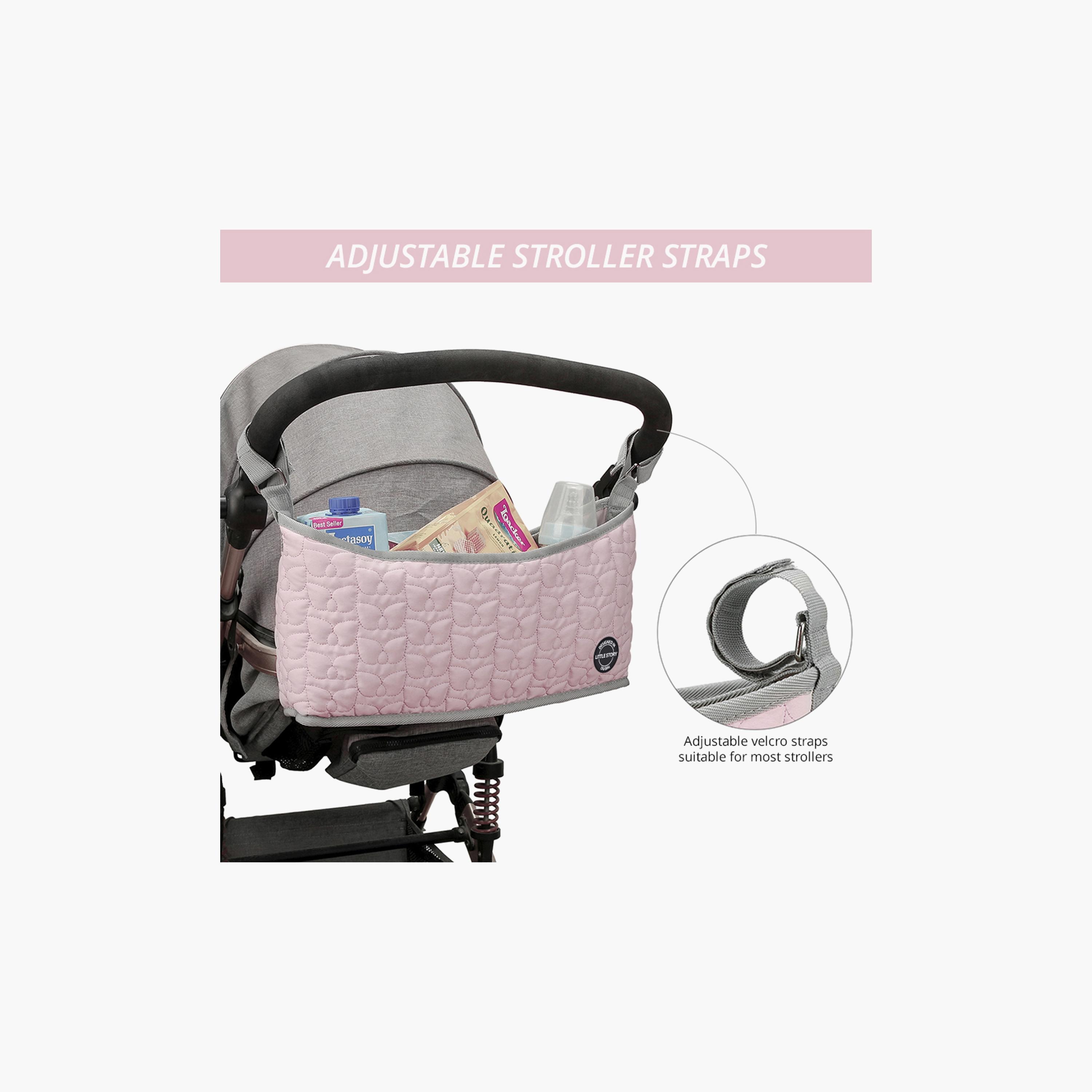 Little Story Premium Quilted Stroller Bag-baby-gear-travelaccessories-image-2