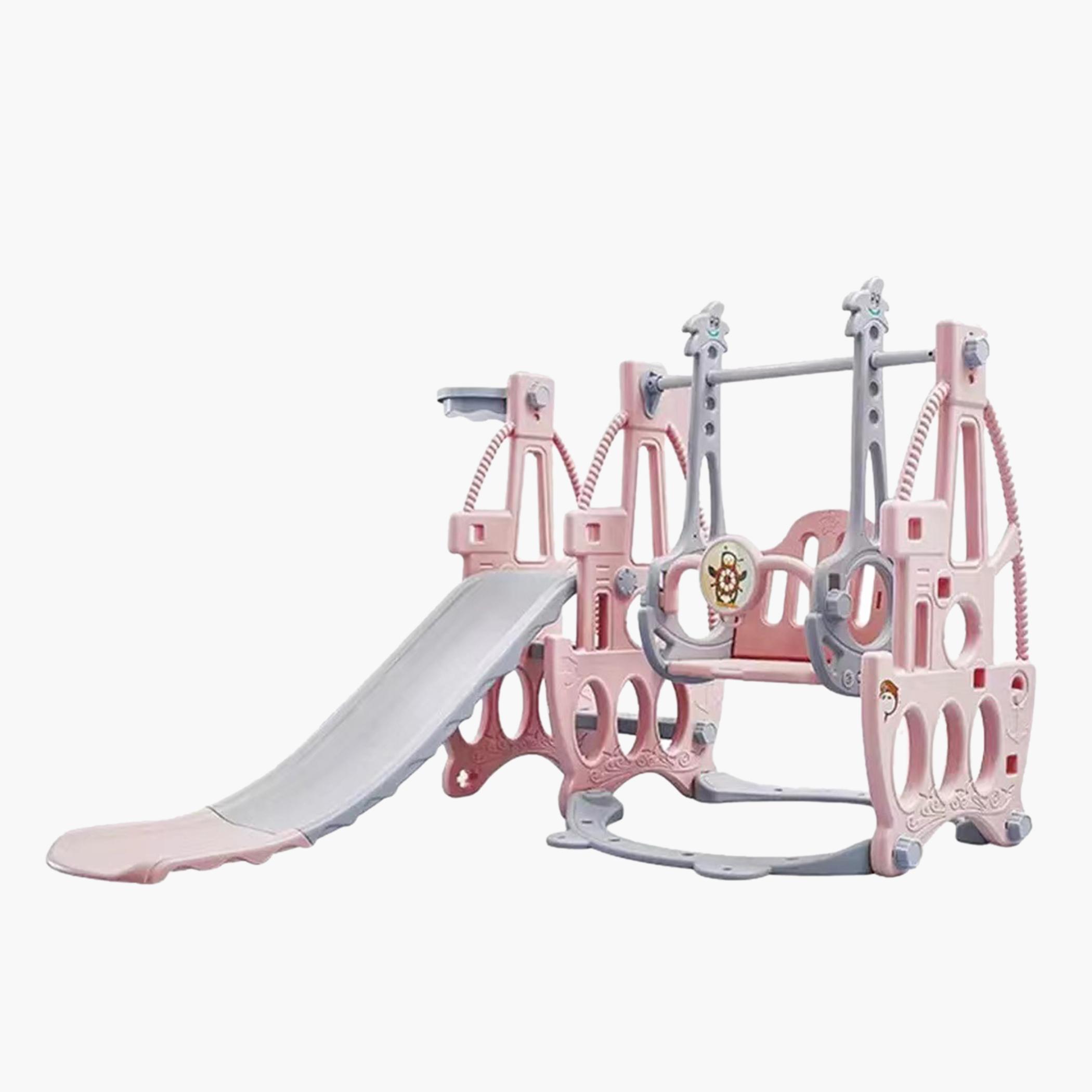 أرجوحة مع زحليقة 3 في 1 من ليتل ستوري-toys-outdoor-slidesandswings-image-1