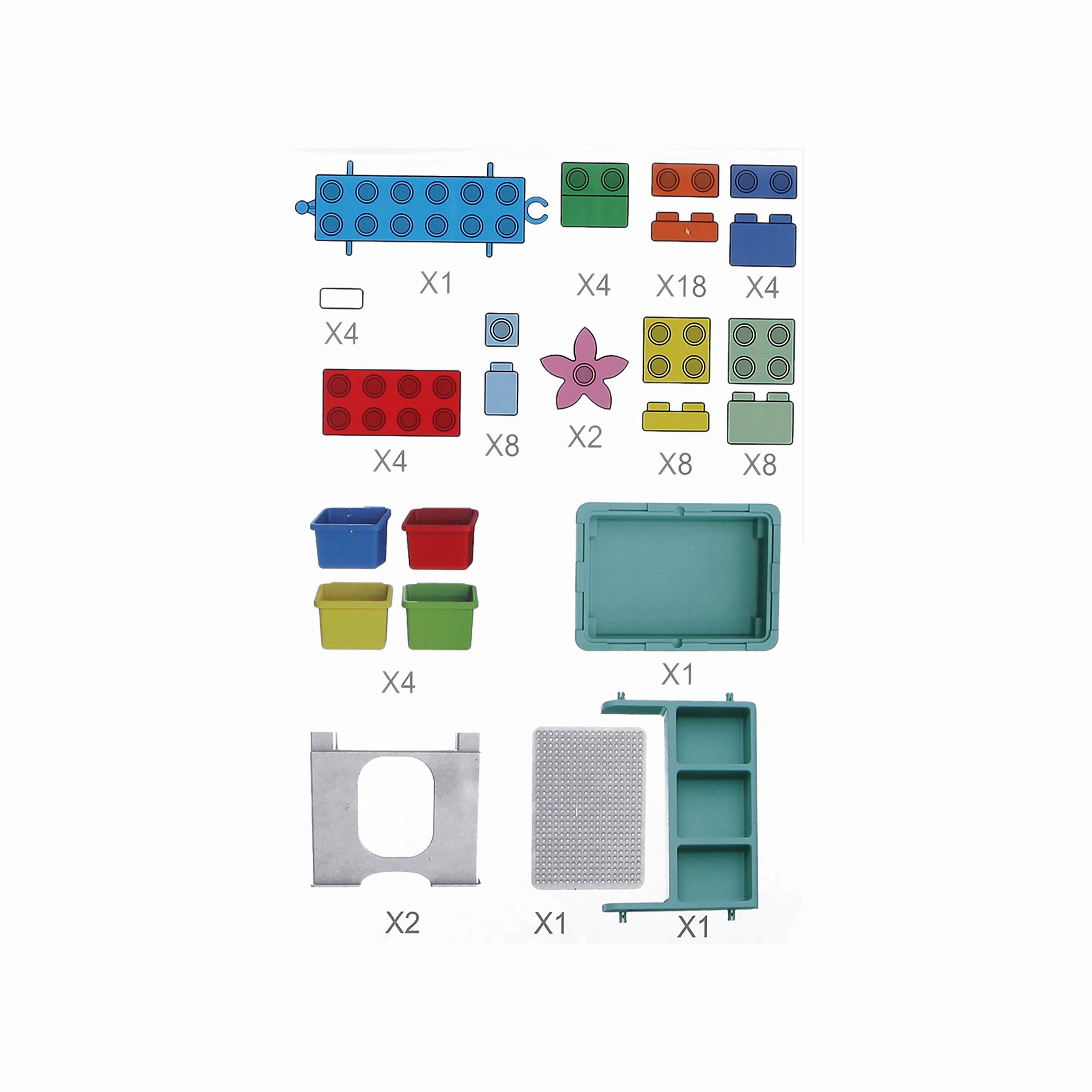 Little Story 3-In-1 Activity Table with Blocks-toys-buildingblocks-blocks-image-3