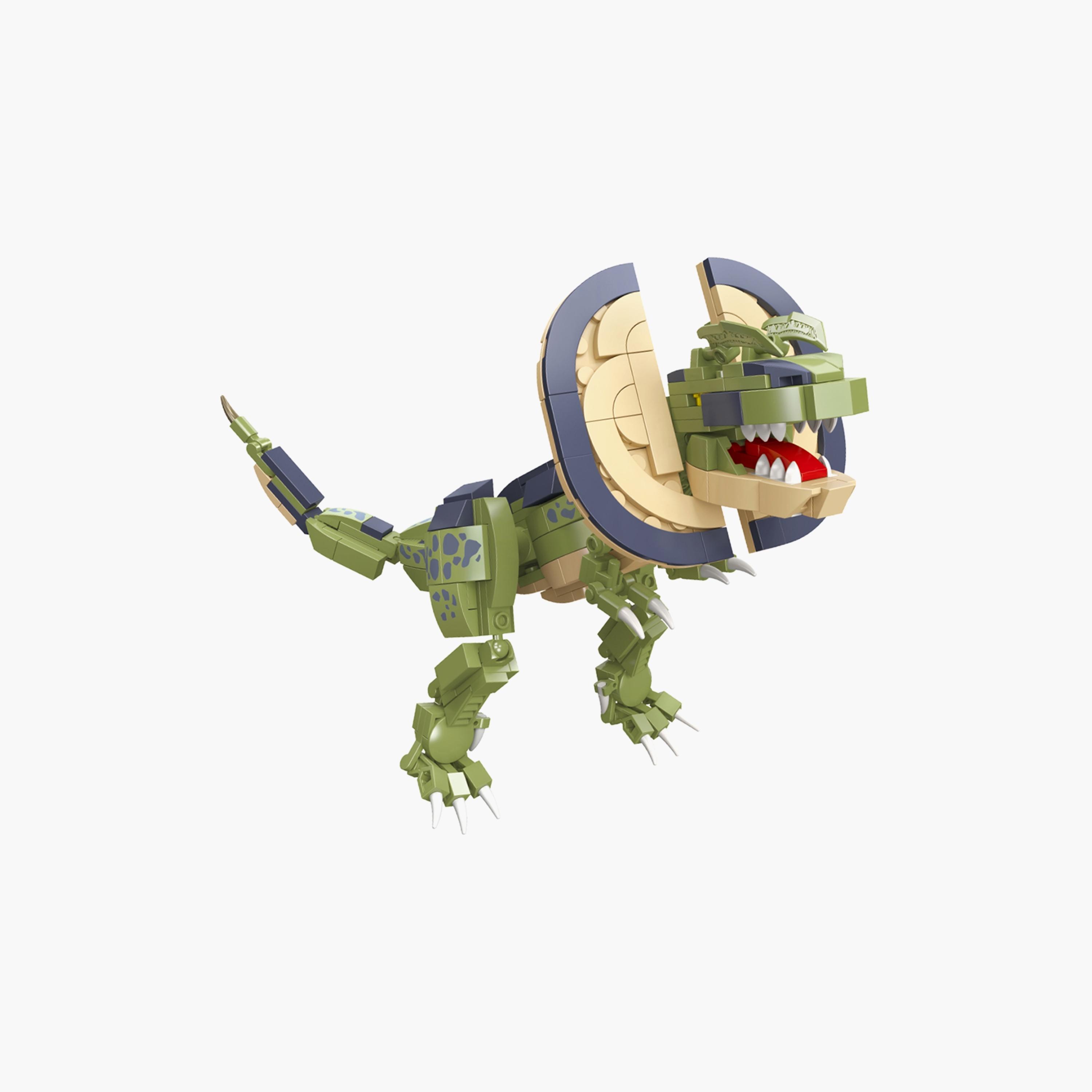 Little Story 309-Piece Block Toy Dinosaurs World Double Crowned Dragon Set-toys-buildingblocks-blocks-image-2