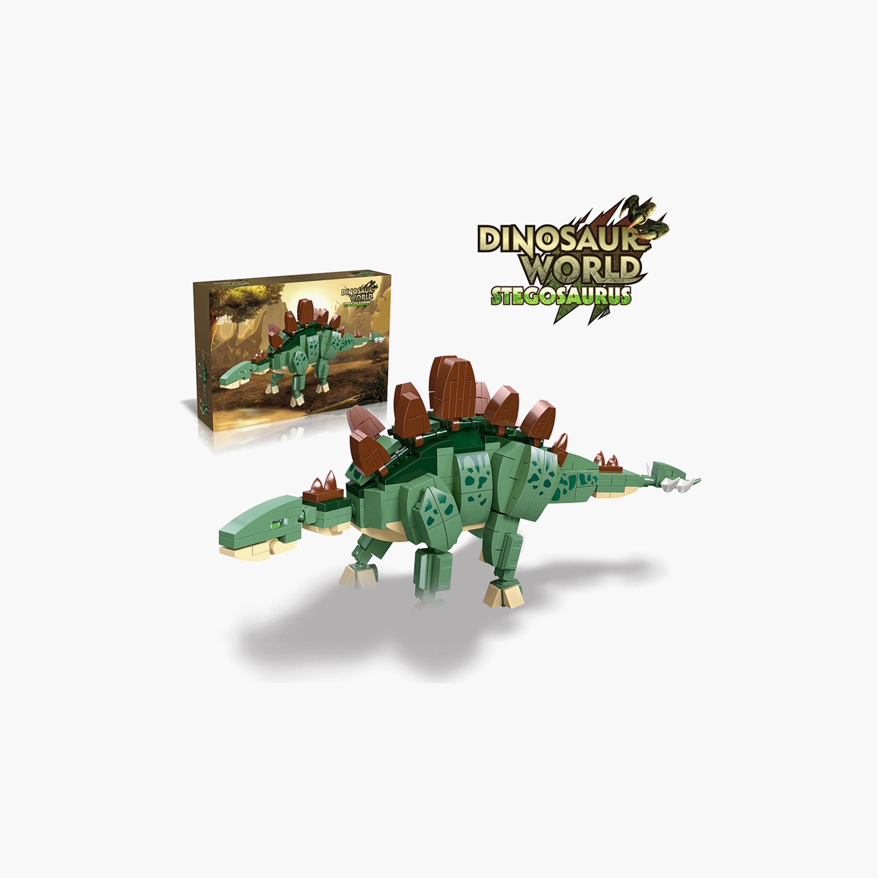 Little Story 322-Piece Block Toy Dinosaurs World Stegosaurus Set-toys-buildingblocks-blocks-image-1
