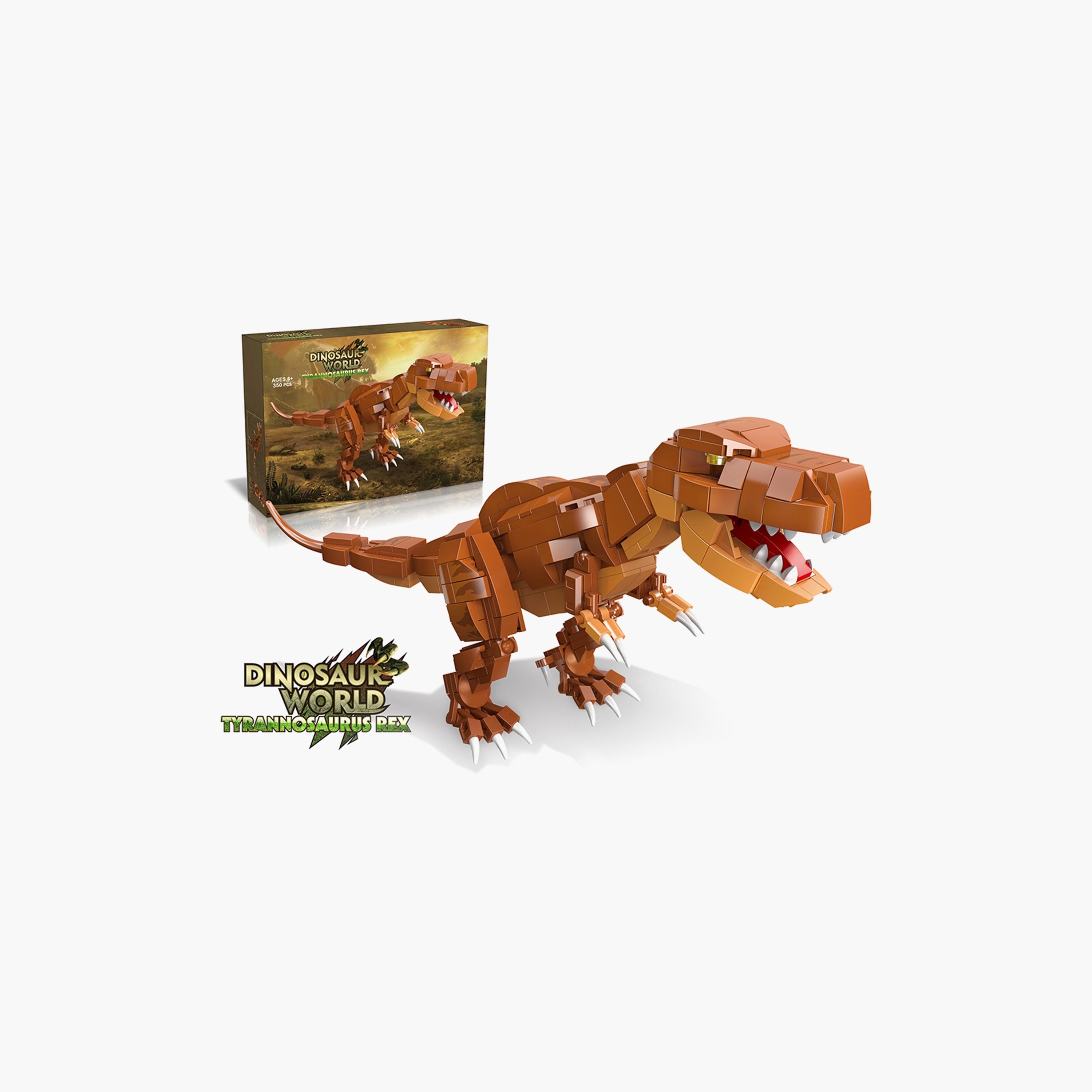 Little Story Block 350-Piece Toy Dinosaurs World Tyrannosaurus Rex Set-toys-buildingblocks-blocks-image-1