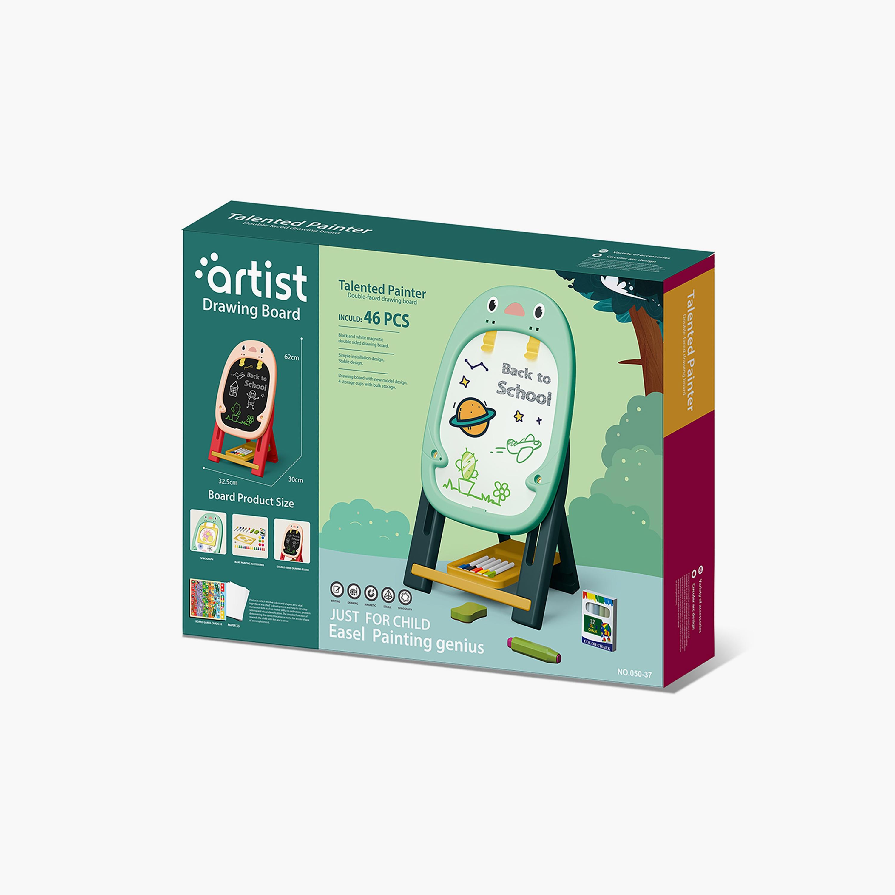 Little Story Artist Double-Sided Magnetic Drawing Board with 2 Games-toys-educational-readingandwriting-image-5
