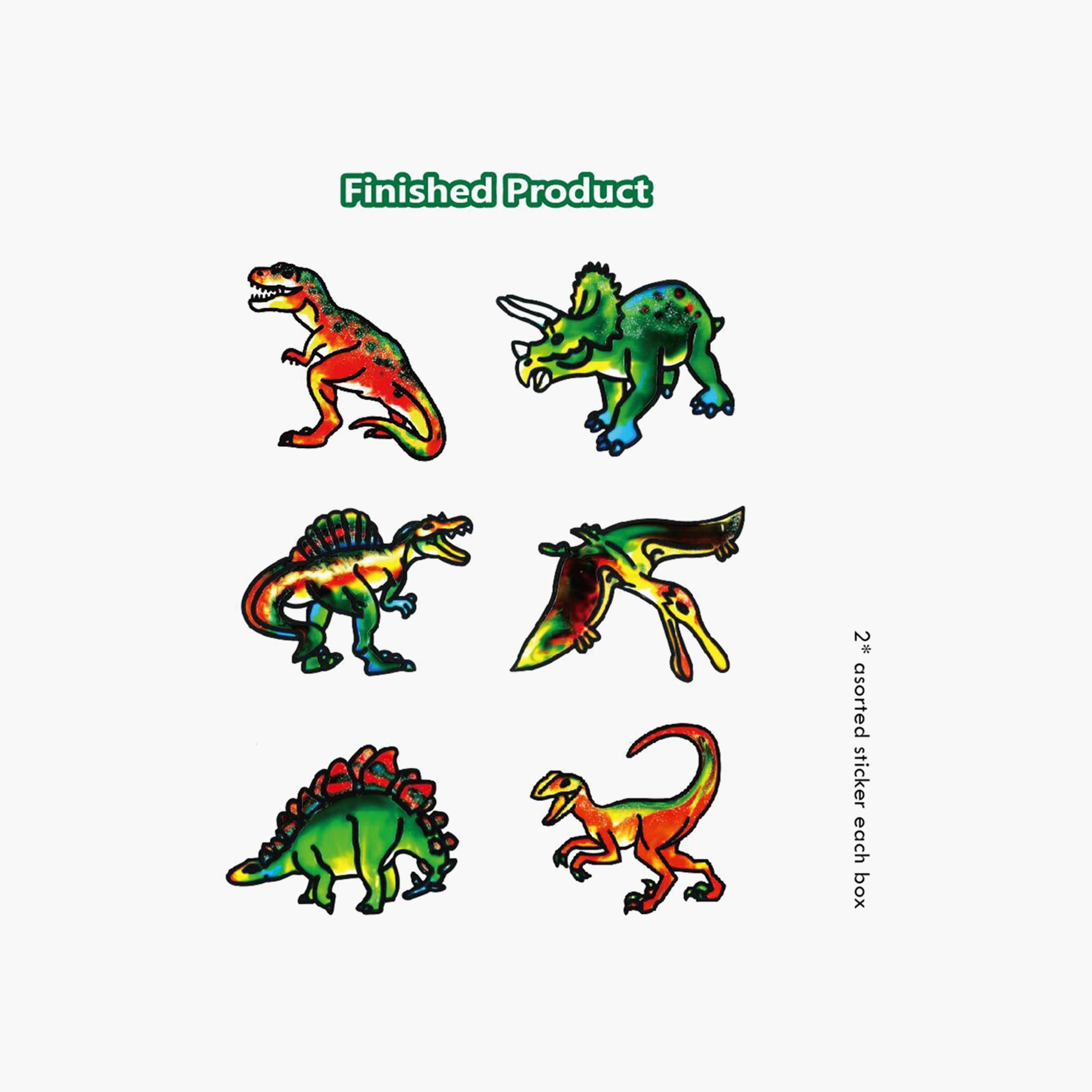 Little Story Dinosaur DIY Kids Art and Craft 3D Painting Set-school-artsandcrafts-image-3