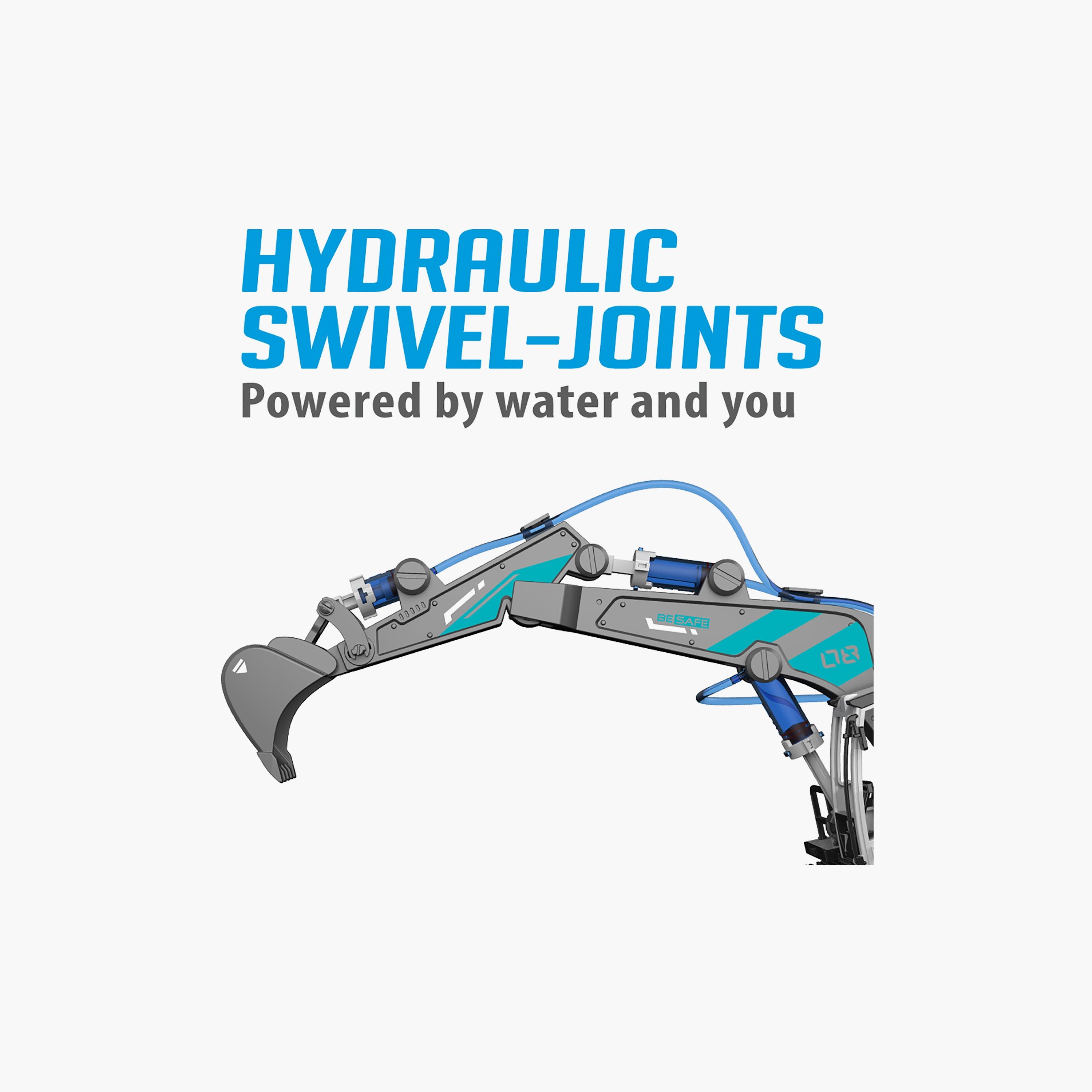 Little Story 130-Piece 3-IN-1 DIY Hydraulic Excavator Playset-toys-educational-stemtoys-image-5